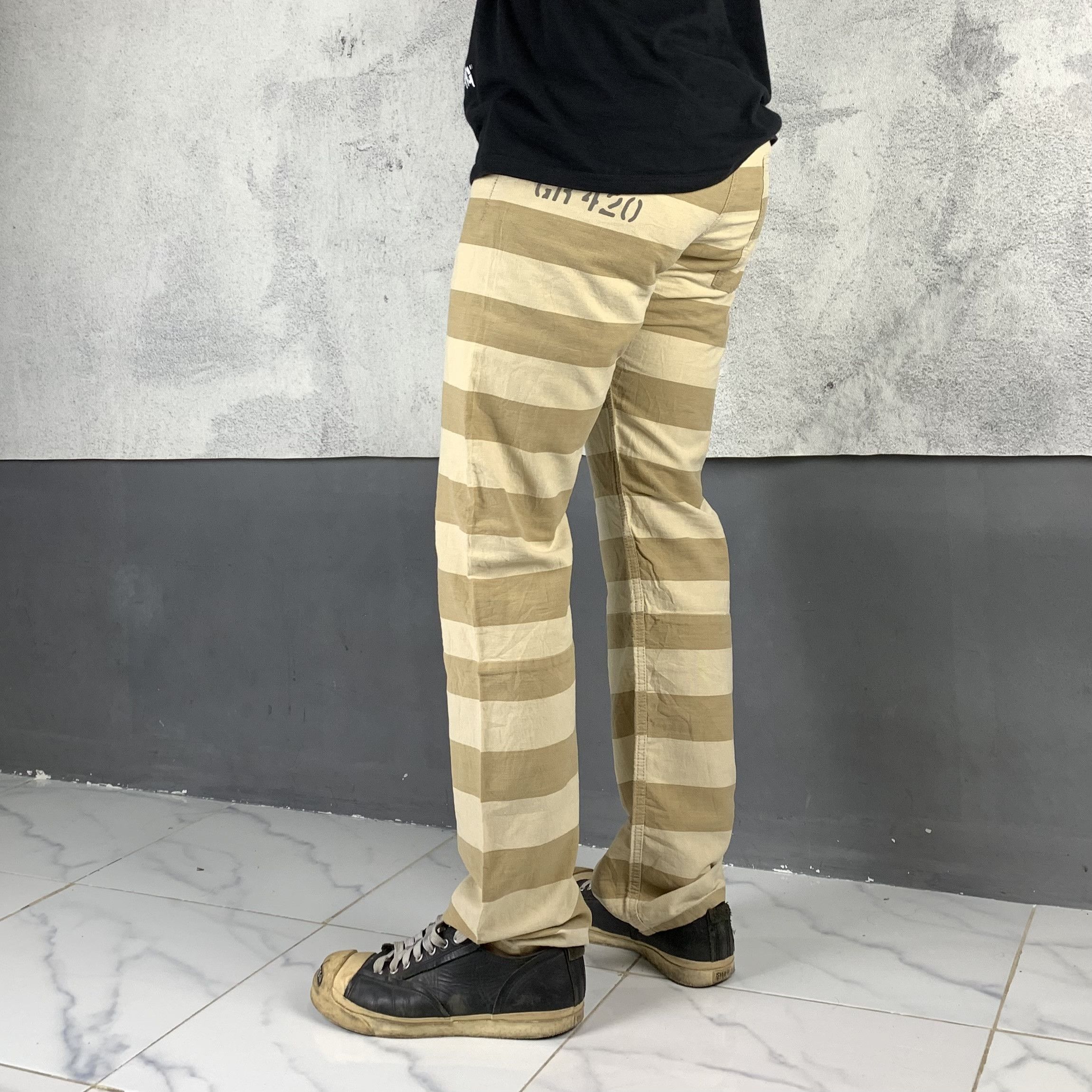 General Research General Research AW2004 "POP Pants" Prisoners Trouser Pants Size US 30 / EU 46 - 3 Thumbnail