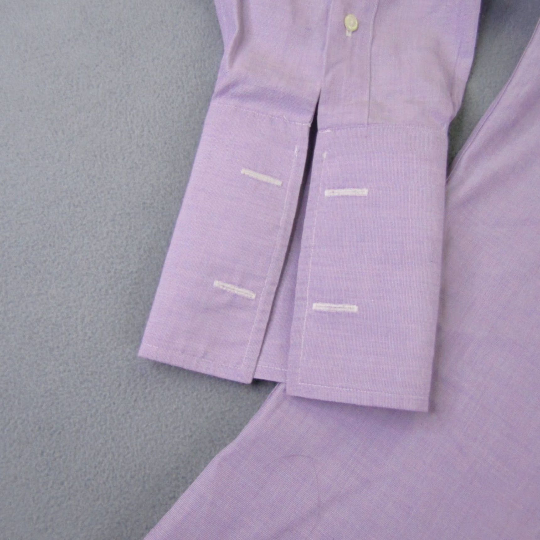 Brooks Brothers Brooks Brothers Shirt Mens XL Purple Lavender Regent Flip Cuffs Non Iron 17-33 Button-Up Long Sleeve Size US XL / EU 56 / 4 - 5 Thumbnail