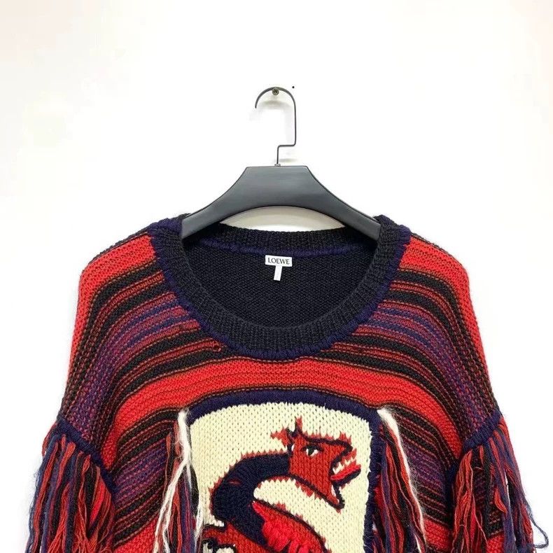Loewe Loewe Designer tassel sweater Size S / US 4 / IT 40 - 3 Thumbnail