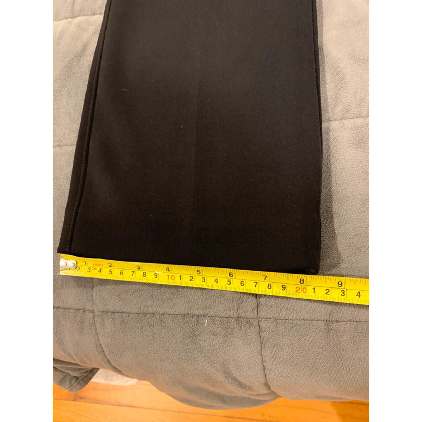White House Black Market WHITE HOUSE BLACK MARKET The Slim Straight Black Pants 8 Size 30" / US 8 / IT 44 - 7 Thumbnail