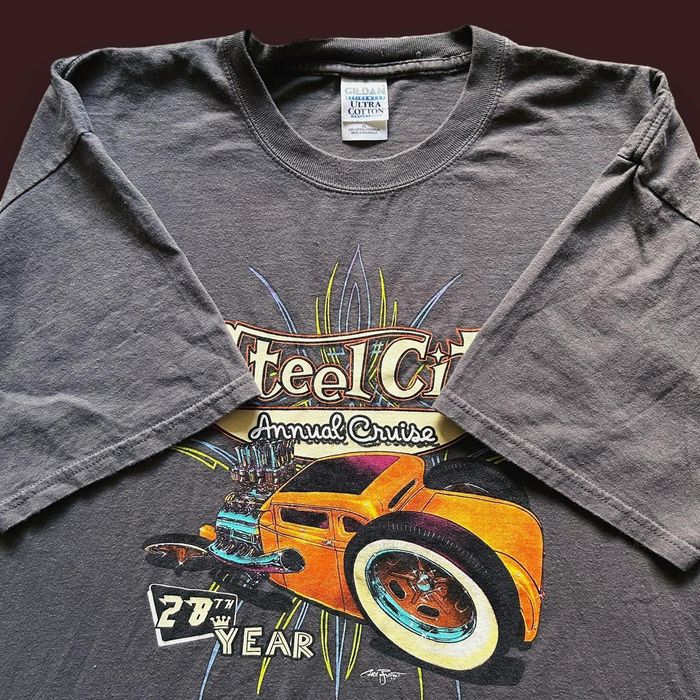NASCAR Vintage Steel City Racing T Shirt Grailed