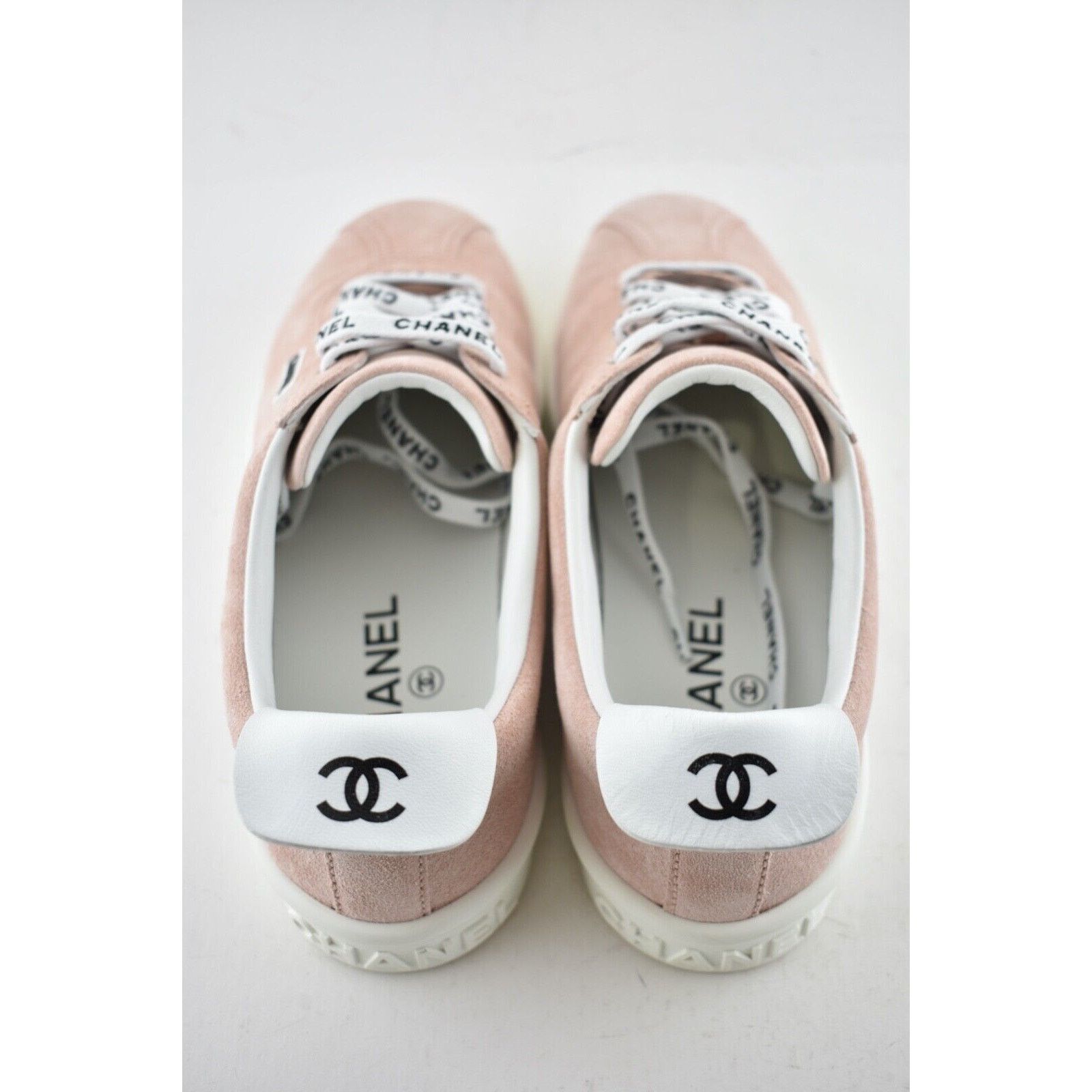 Chanel 20S Weekender CC Logo Laces Low Top Flat Runner Sneaker 42 Size US 12 / IT 42 - 11 Thumbnail