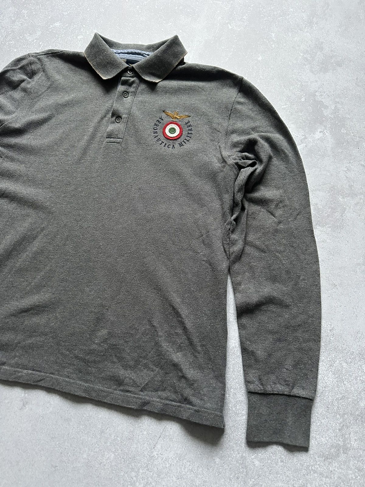 Aeronautica Militare × Vintage Long Sleeve Aeronautica Militare size L grey Size US L / EU 52-54 / 3 - 2 Thumbnail
