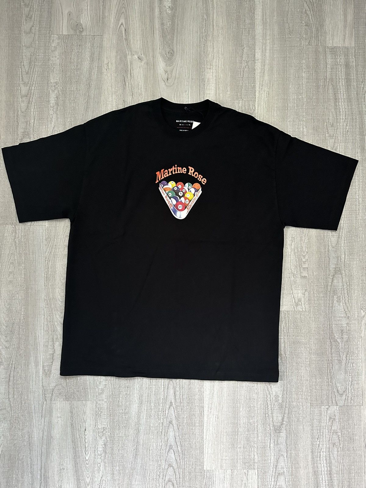 Martine Rose Martine Rose Brittle Pool Billiard Logo T Shirt | Grailed