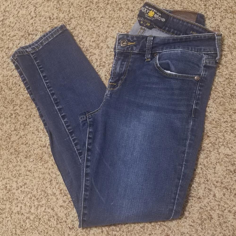 Lucky Brand Lucky Brand Blue Women's Jeans Size 6/28 Size 28" / US 6 / IT 42 - 1 Thumbnail
