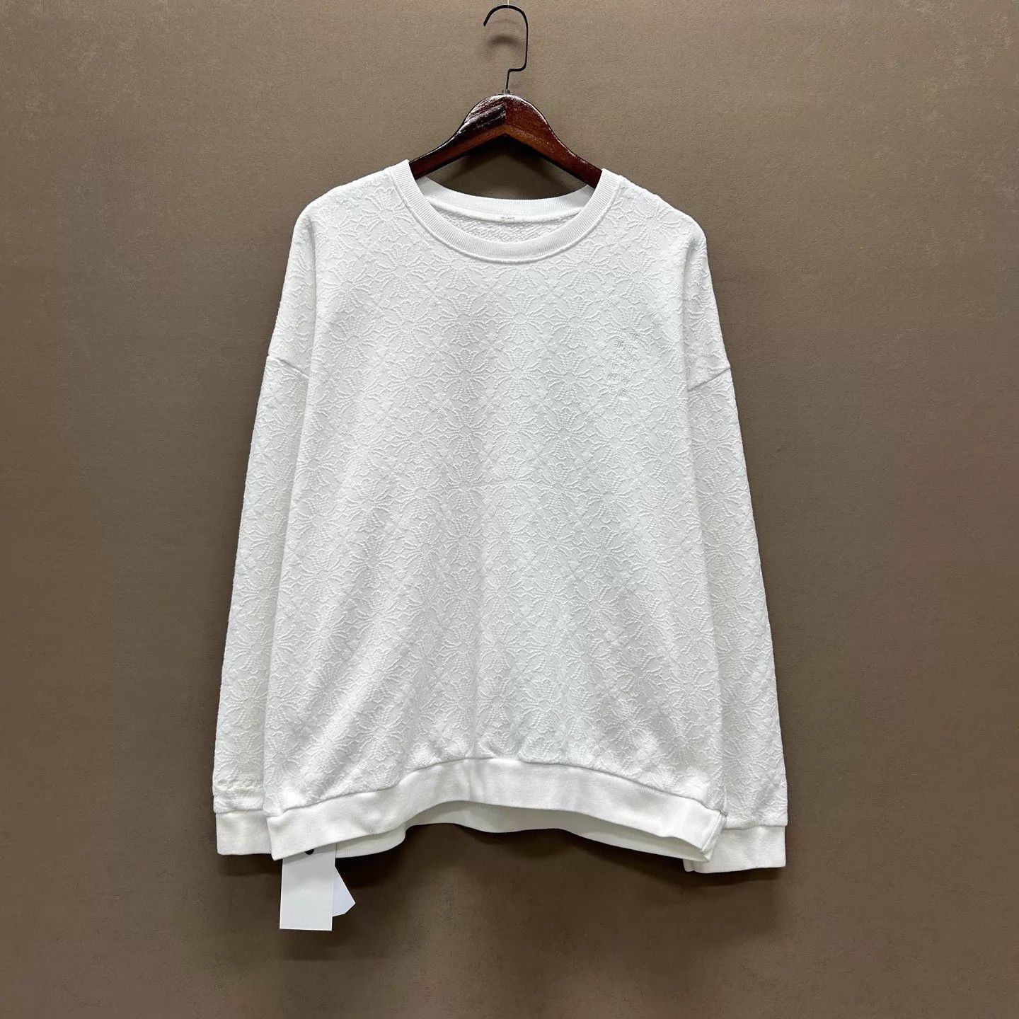 Chrome Hearts Chrome Hearts White Cross Allover Sweatshirt 98New Size L / US 10 / IT 46 - 1 Thumbnail