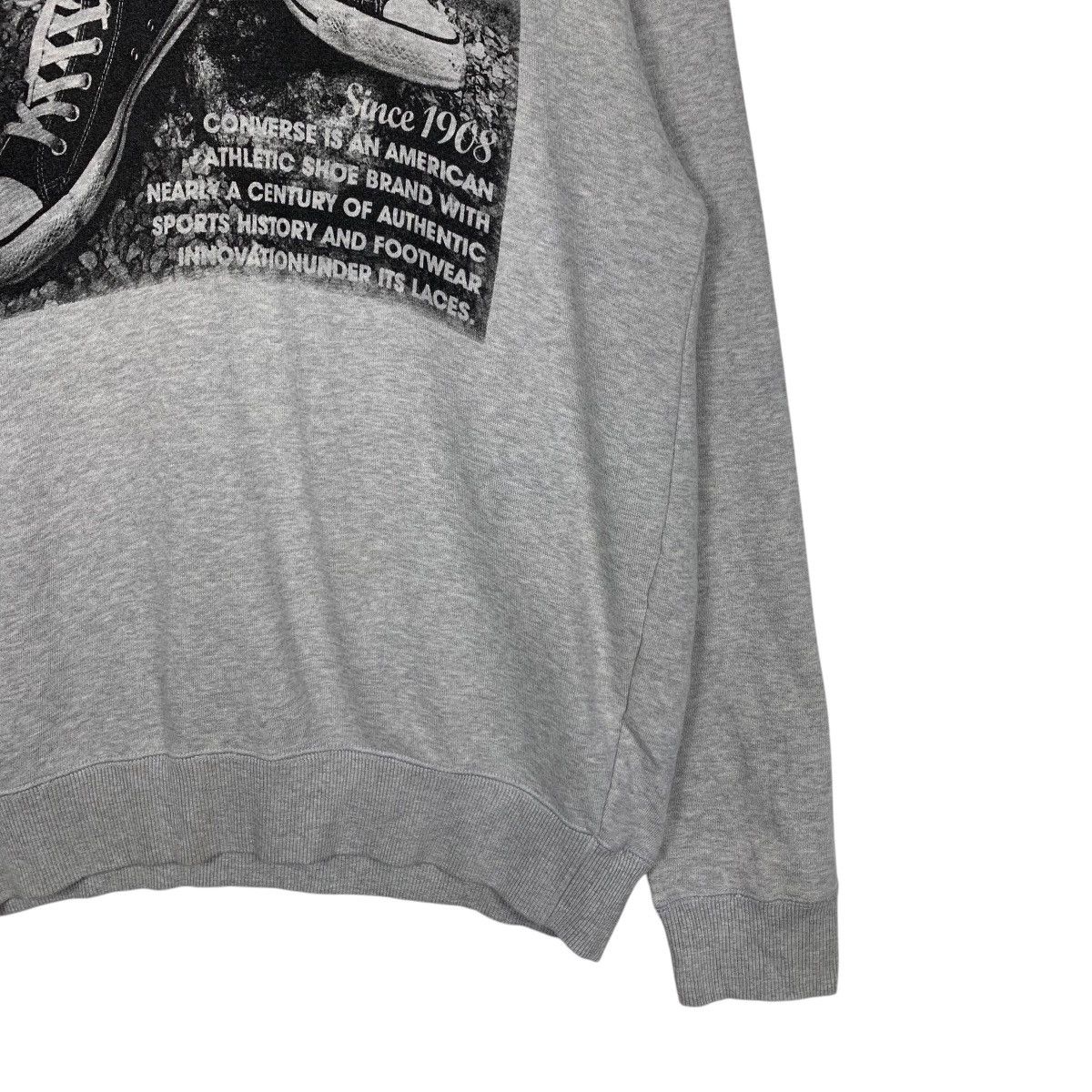 Converse CONVERSE Chuck Taylor Shoes Graphics Sweatshirts #1753-C78 Size US L / EU 52-54 / 3 - 4 Thumbnail