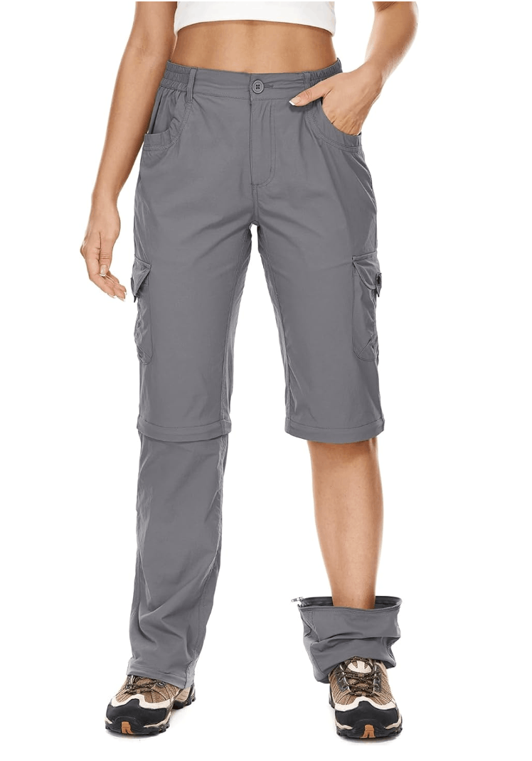 Rei REI Pants Petite Zip-Off-Shorts-Convertible Cargo Outdoor Size 28" / US 6 / IT 42 - 2 Thumbnail