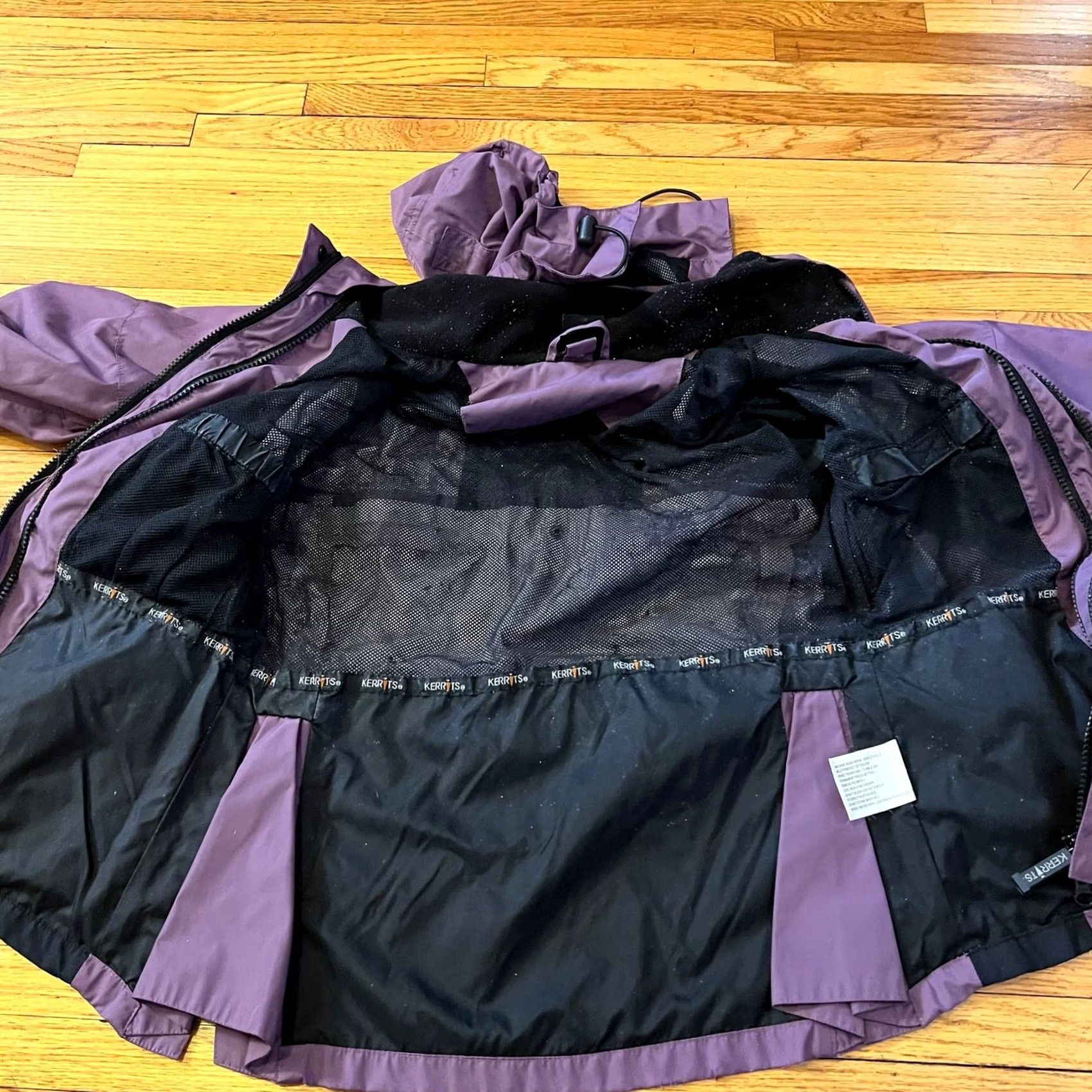 Vintage Kerrits Womens Small Purple Equestrian Full Zip Outdoor Hooded Riding Jacket Size S / US 4 / IT 40 - 5 Thumbnail