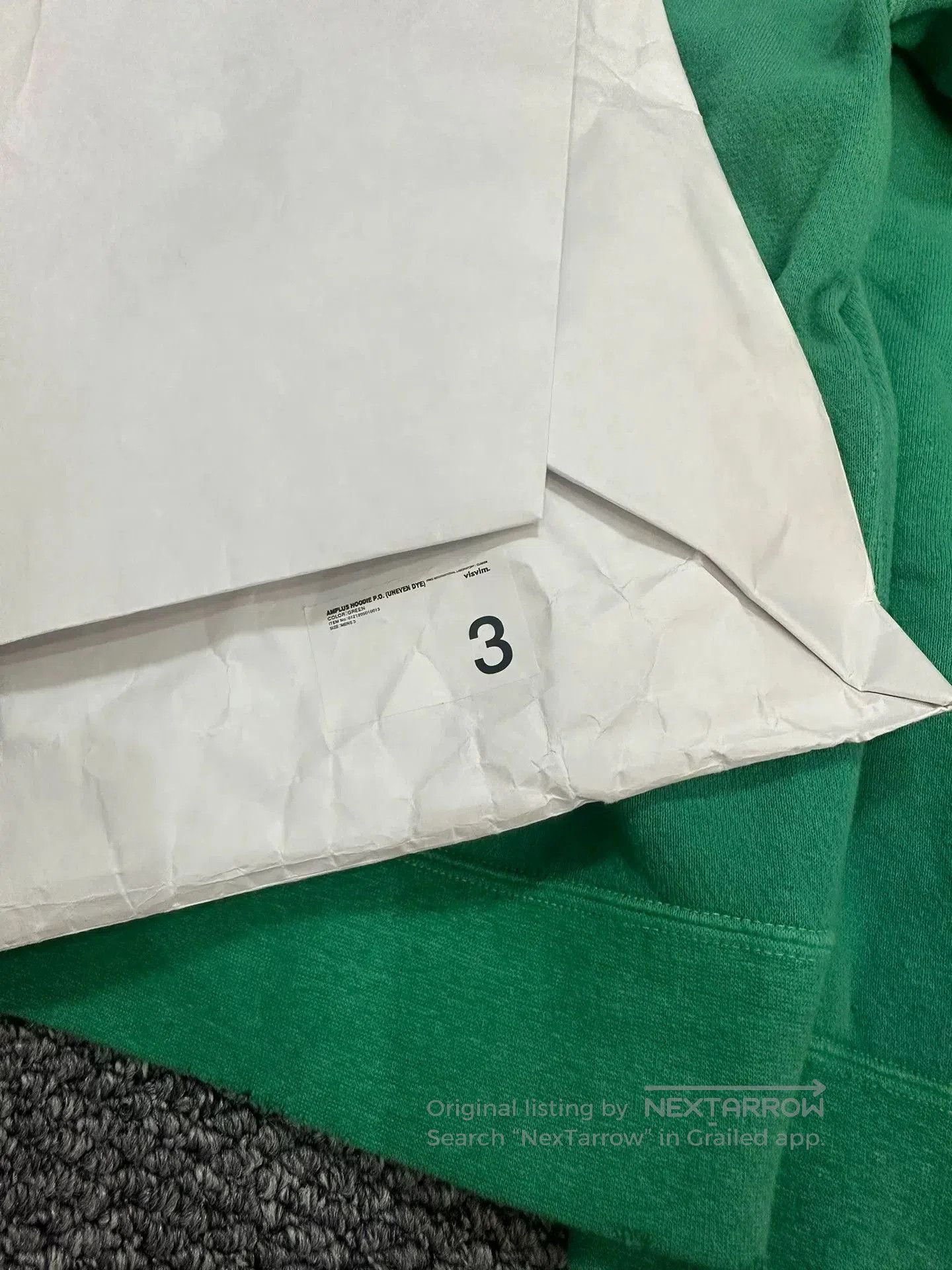 Visvim visvim amplus green hooded sweatshirt. Size US M / EU 48-50 / 2 - 7 Thumbnail