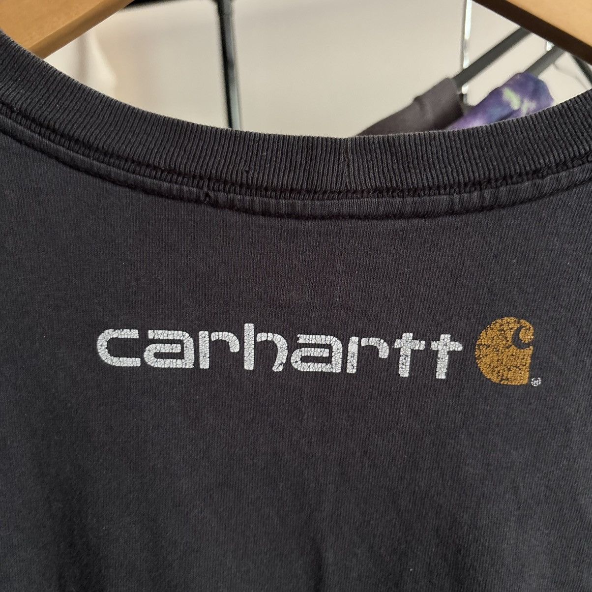 Carhartt Vintage Y2K Faded And Distressed Carhartt WIP Oversize Tee Size US M / EU 48-50 / 2 - 5 Thumbnail