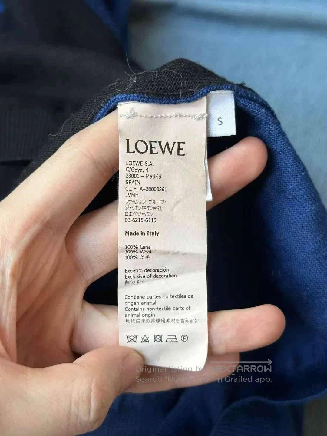 Loewe Loewe Patchwork Wool Sweater. Size US S / EU 44-46 / 1 - 4 Thumbnail