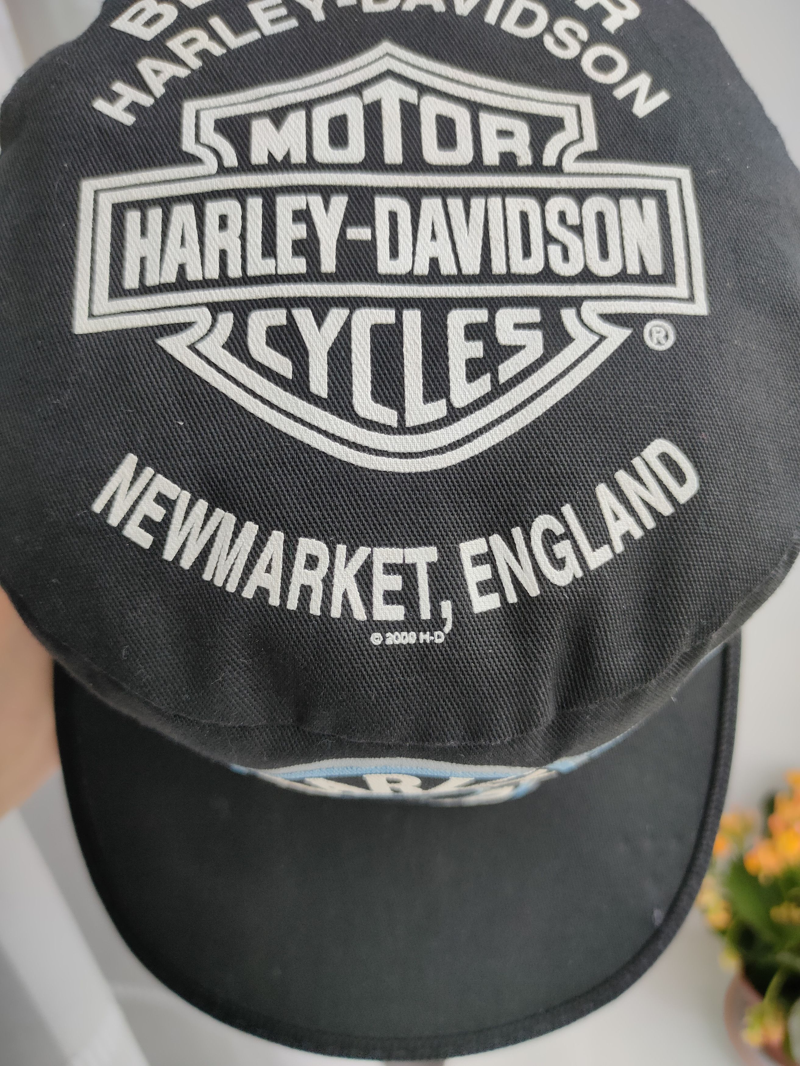 Harley Davidson Harley Davidson Vintage Military cap 2000 H-D R.K Stratman Size ONE SIZE - 4 Thumbnail