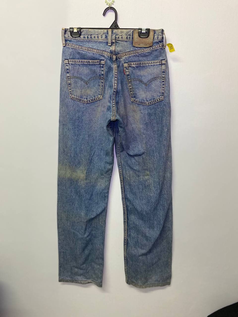 Levi's vintage levis 504 light wash denim nice design Size US 30 / EU 46 - 1 Thumbnail