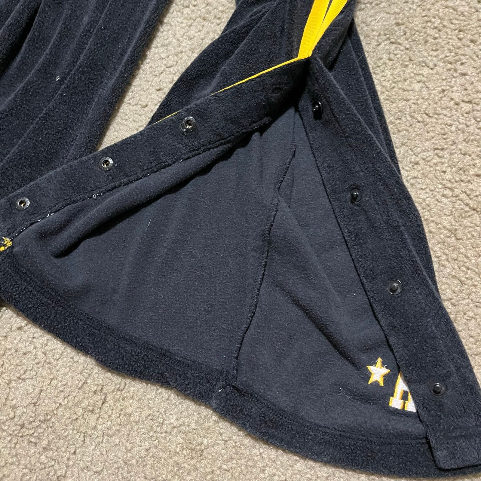 Nike Vtg Nike X Los Angeles Lakers '57 Black Rewind Warmup Pants Size US 33 - 4 Thumbnail