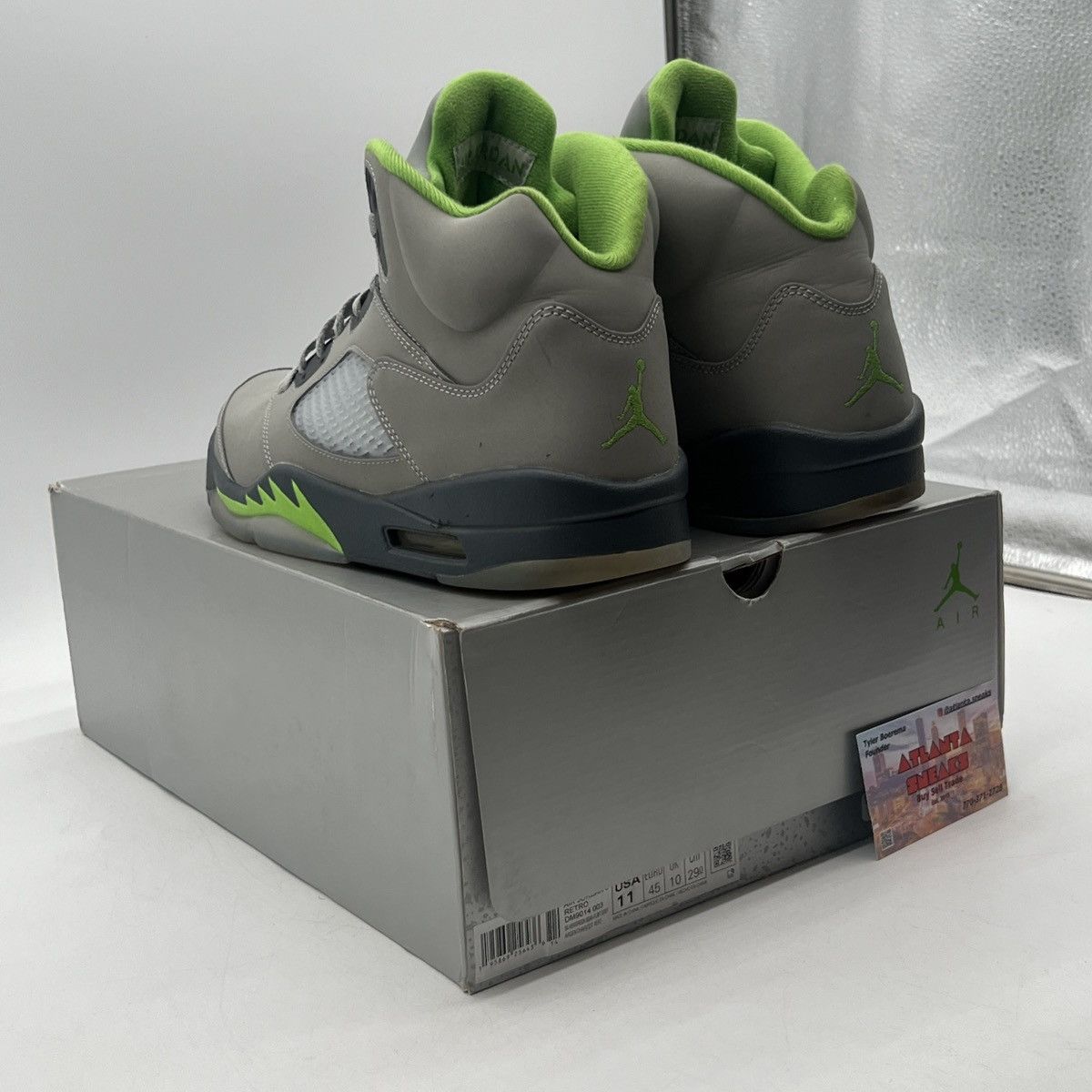 Jordan Brand Air Jordan 5 Green bean Size US 11 / EU 44 - 4 Thumbnail