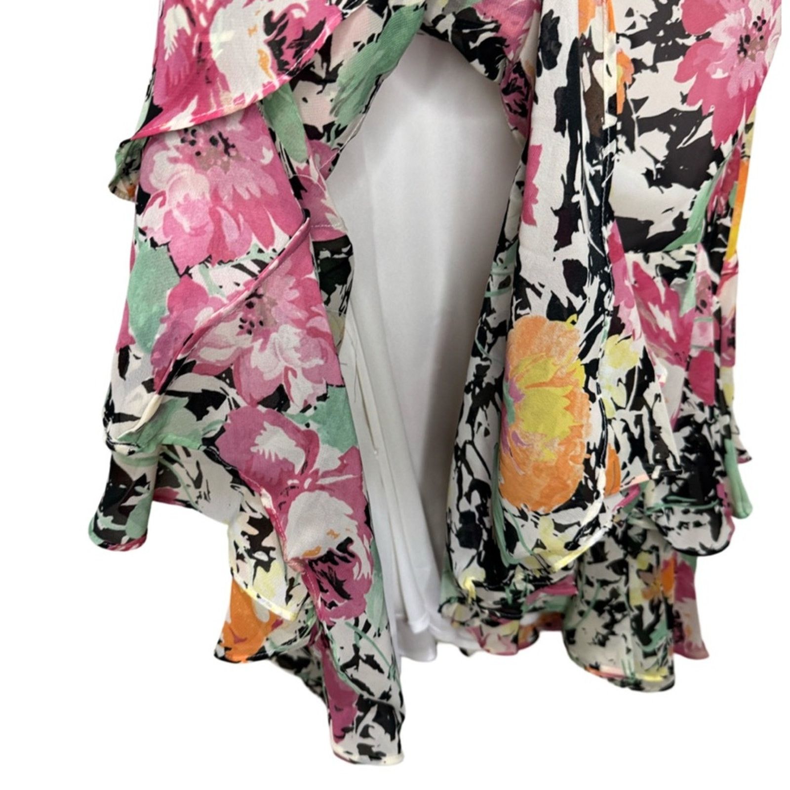 Ralph Lauren Ralph Lauren Floral Sleeveless Tiered Dress Size 14 Size XL / US 12-14 / IT 48-50 - 6 Thumbnail