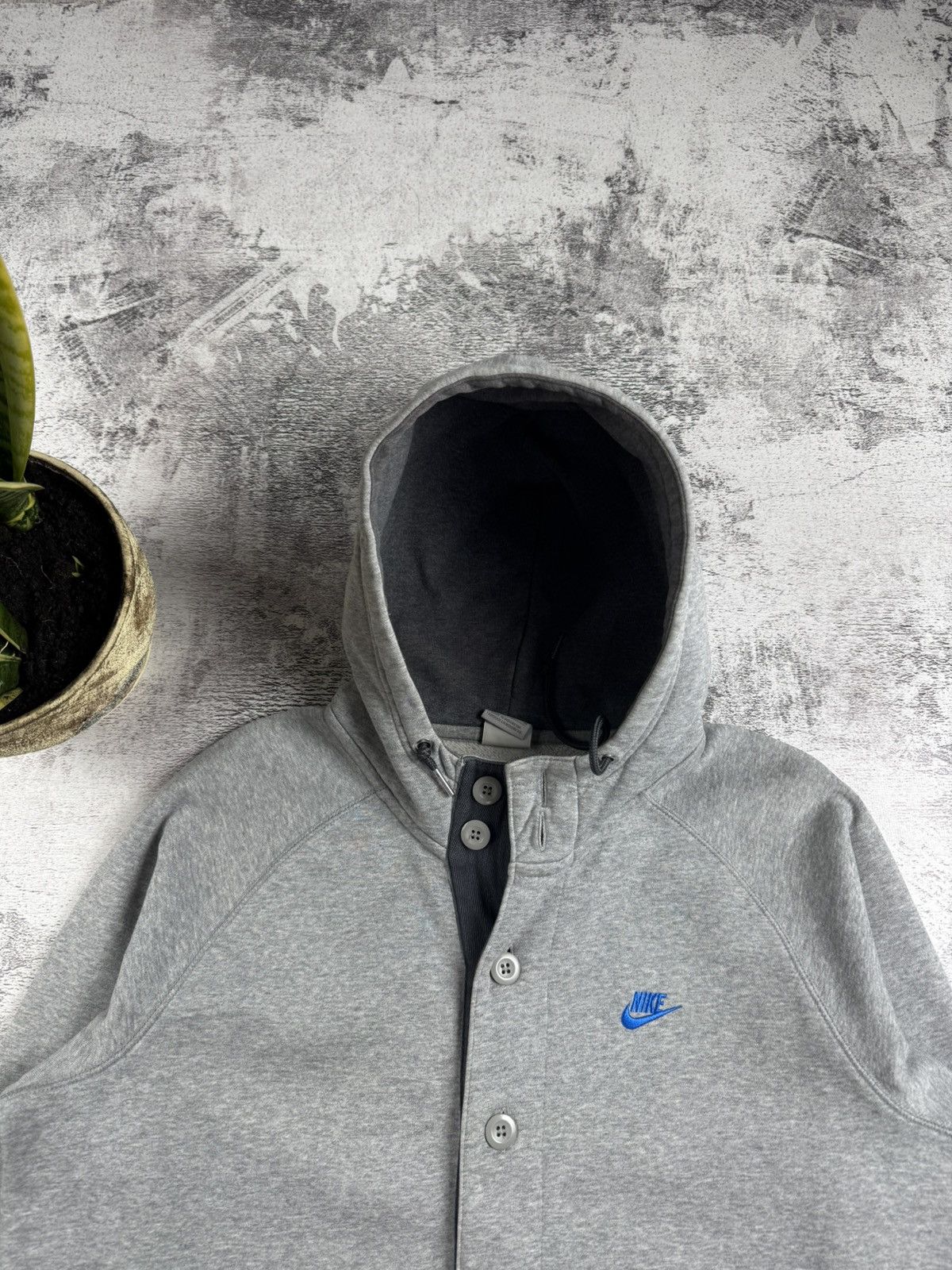 Nike Nike Sportswear Button Cardigan Sweatshirt Hoodie Pullovover Size US M / EU 48-50 / 2 - 6 Thumbnail