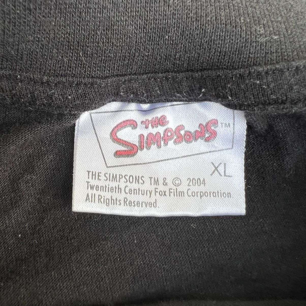 The Simpsons × Vintage Vintage 1996 THE SIMPSONS Duff Daddy T Shirt Size US XL / EU 56 / 4 - 3 Thumbnail