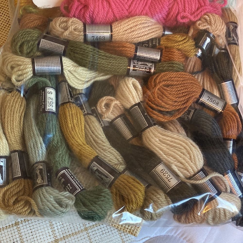 Vintage Tapestry Wool, Book and Template Size ONE SIZE - 2 Thumbnail