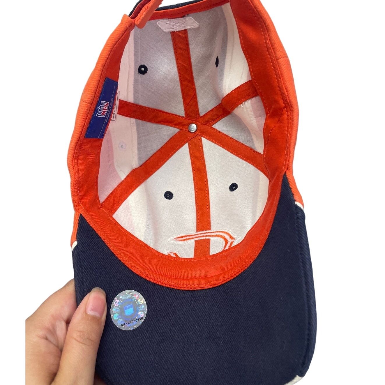 NFL Reebok NFL Chicago Bears NFC Mens Adjustable Baseball Cap Size ONE SIZE - 4 Thumbnail