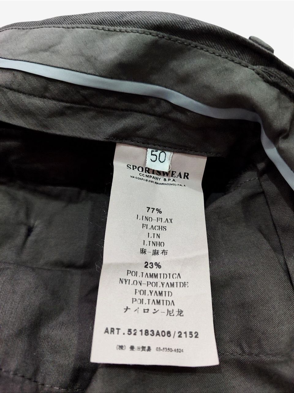 C.P. Company × Massimo Osti × Vintage C.P. Company Vintage Mens LINEN Pants Trousers Size US 34 / EU 50 - 7 Thumbnail