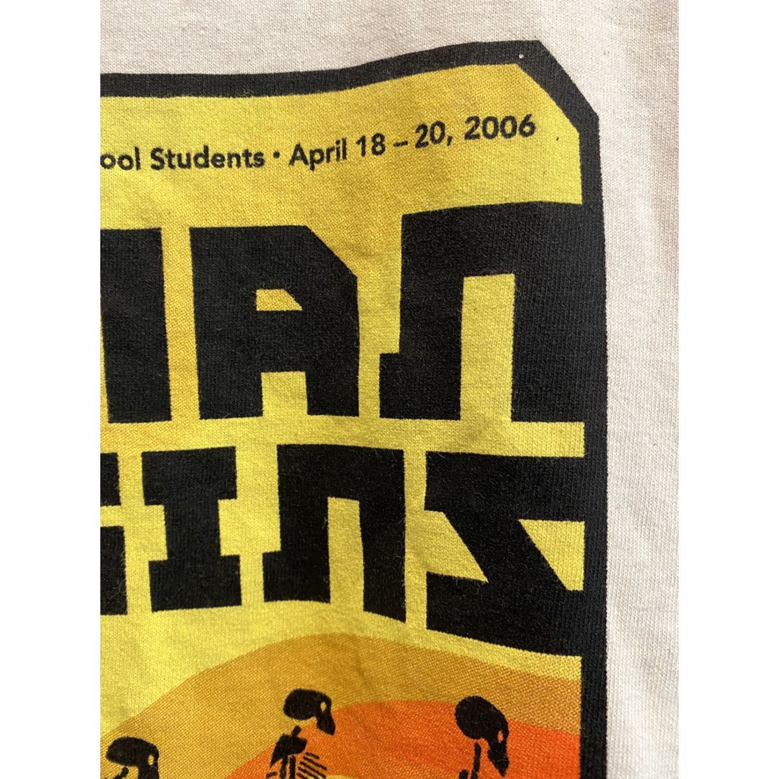 Vintage VINTAGE Mens XL NOS 2006 Student Lecture Human Origins T-Shirt Man Ape Evolution Nerd Shirt Mens Size US XL / EU 56 / 4 - 3 Thumbnail