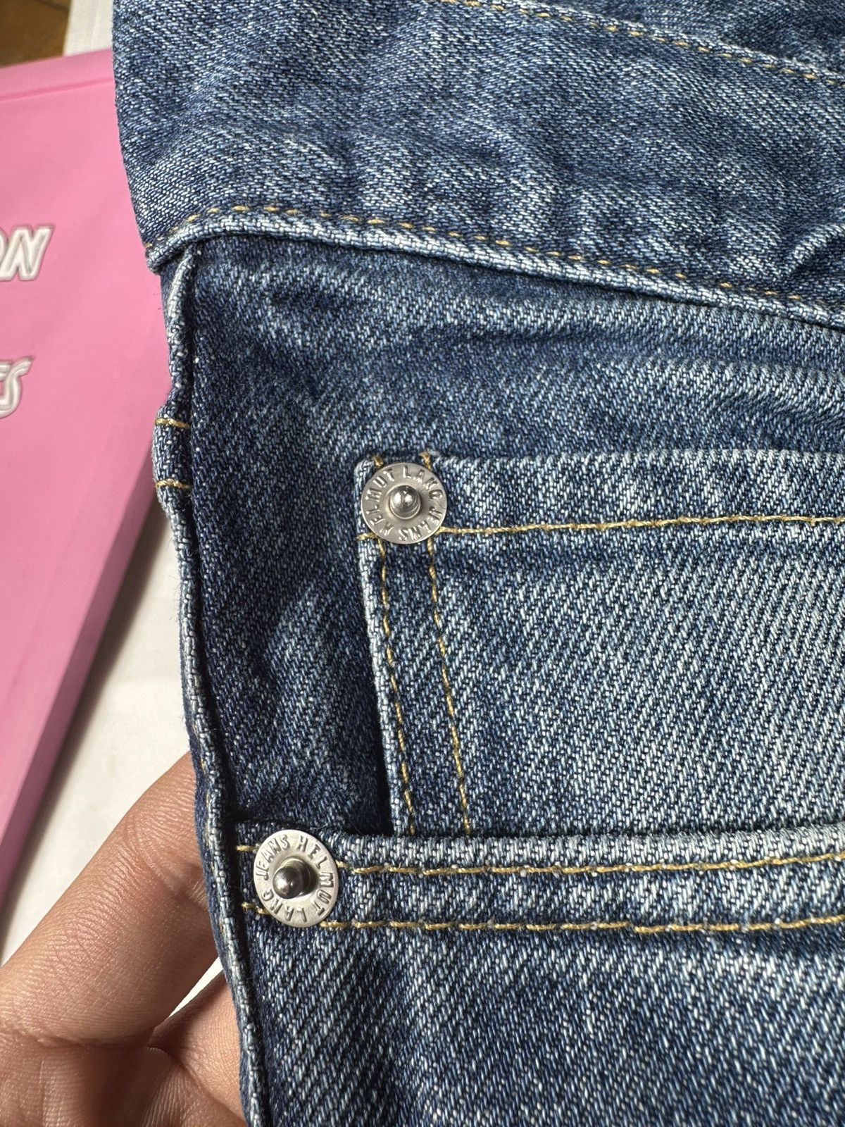 Helmut Lang × Vintage Archive Helmut Lang Denim Cargo One Pocket Size US 32 / EU 48 - 10 Thumbnail