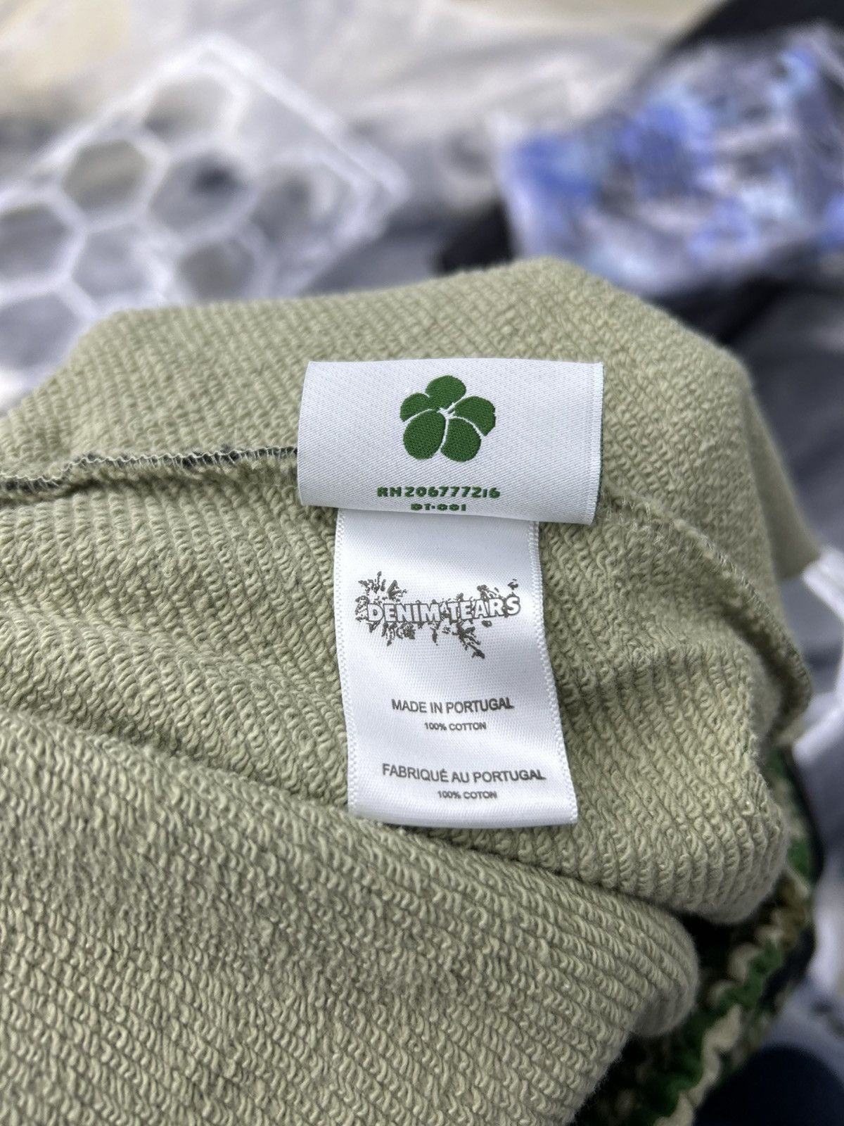 DENIM TEARS Denim Tears Green Tiger Camo Cotton Wreath Sweatpants Size L Size US 34 / EU 50 - 14 Thumbnail