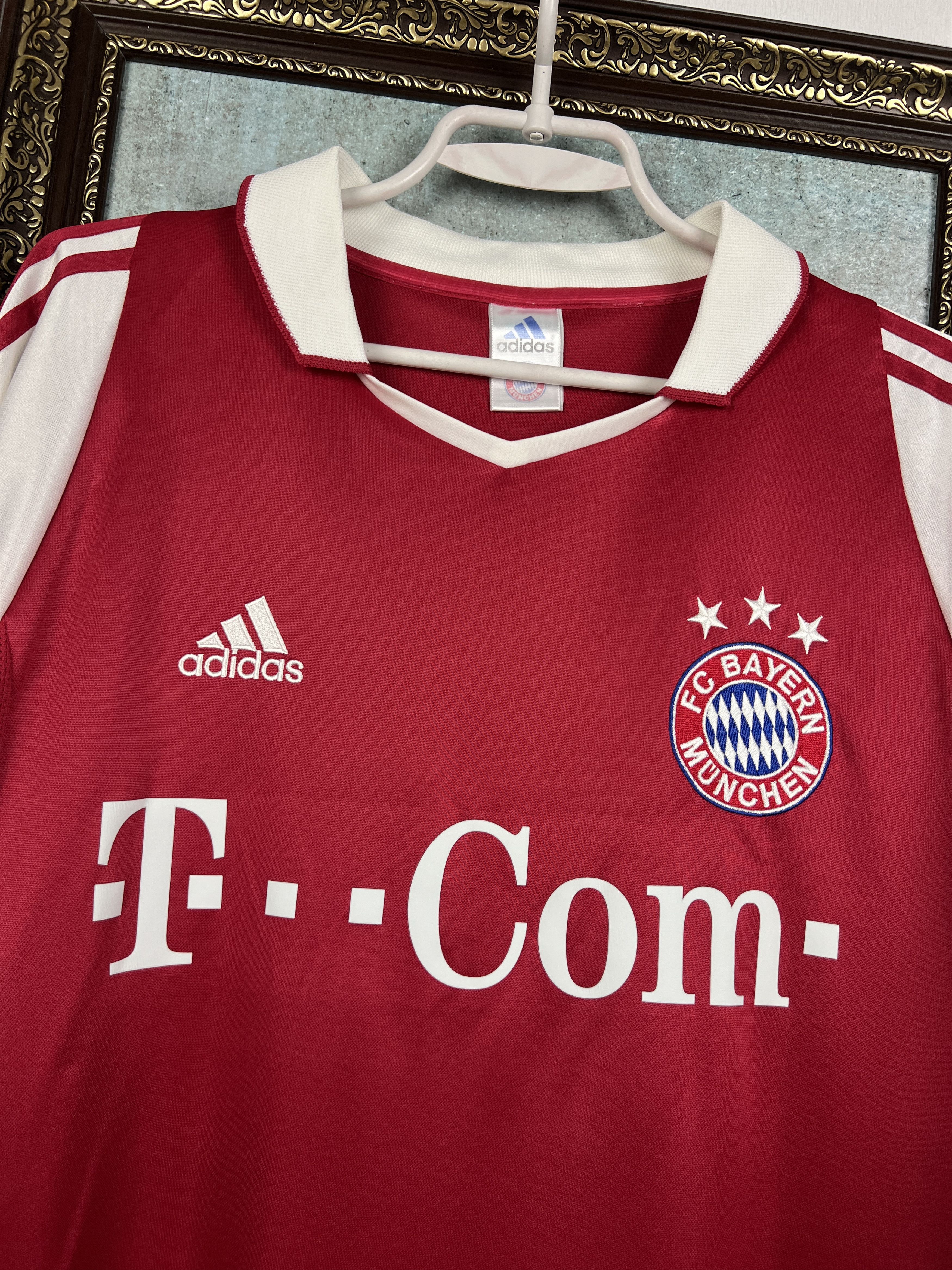 Adidas Bayern Munich Home football shirt Soccer #10 Makaay Jersey Size US XXL / EU 58 / 5 - 3 Thumbnail