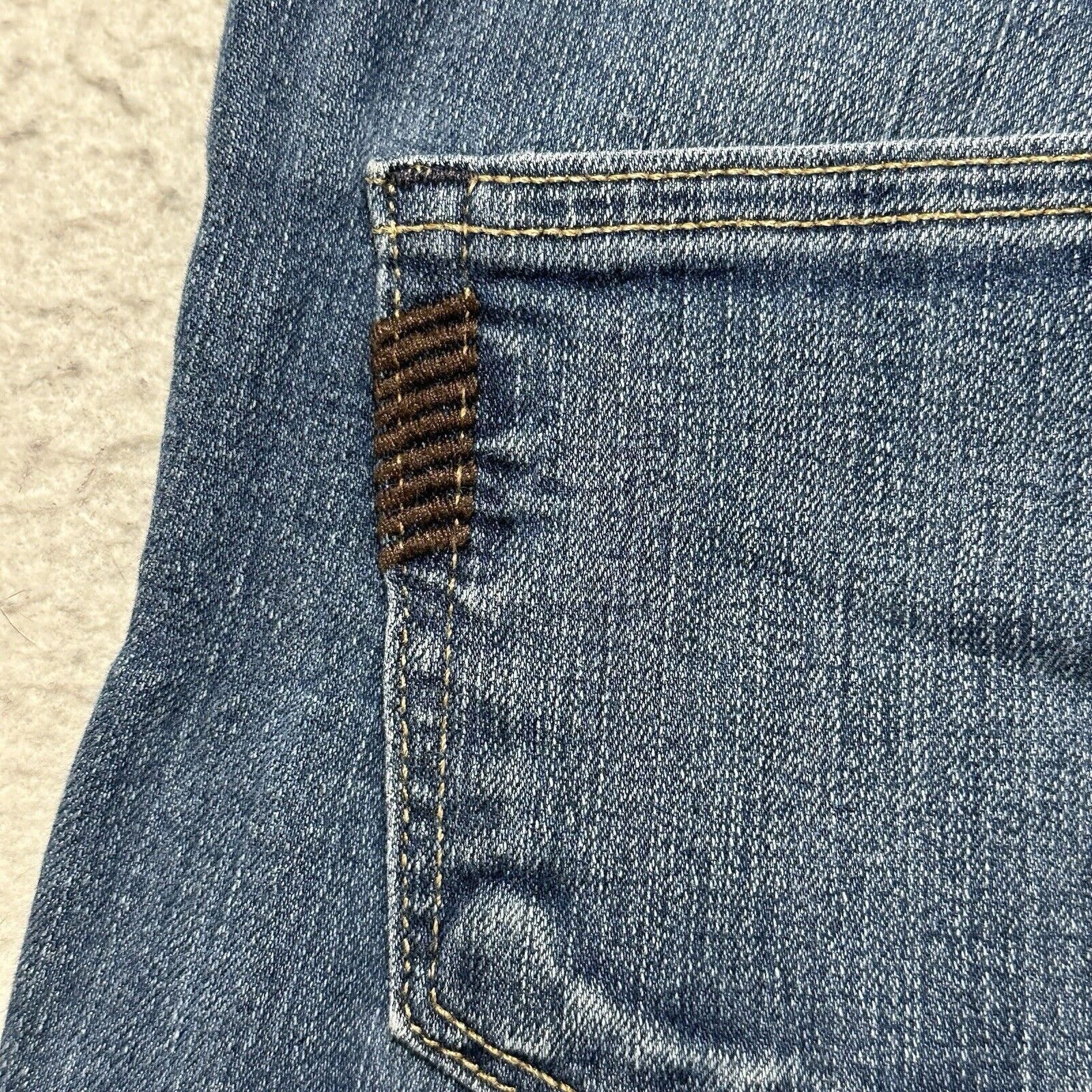 Paige Paige Jeans 27 Blue Low Rise Bootcut Denim Jeans (30x32) Size 30" / US 8 / IT 44 - 9 Thumbnail