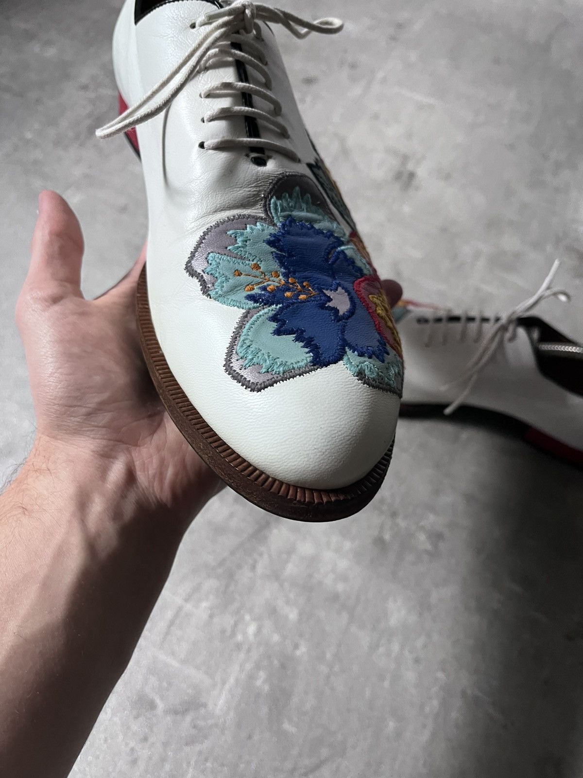 Gucci Gucci by Alessandro Michele floral leather boots Size US 9 / EU 42 - 5 Thumbnail