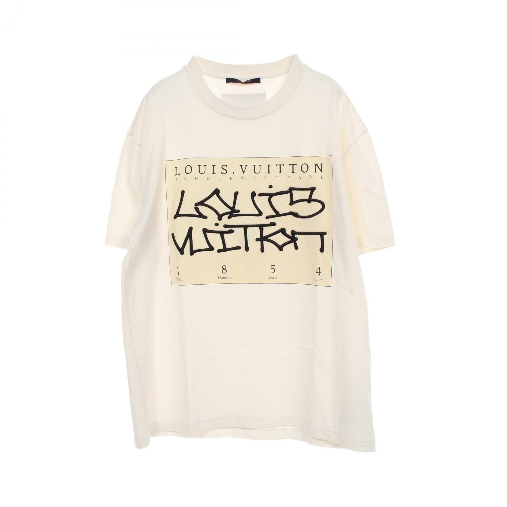 Louis Vuitton Louis Vuitton Louis Vuitton Graphic Logo Inside Out Cotton Top Cotton Tops RM222 DT3 HNY75W Size ONE SIZE - 1 Thumbnail