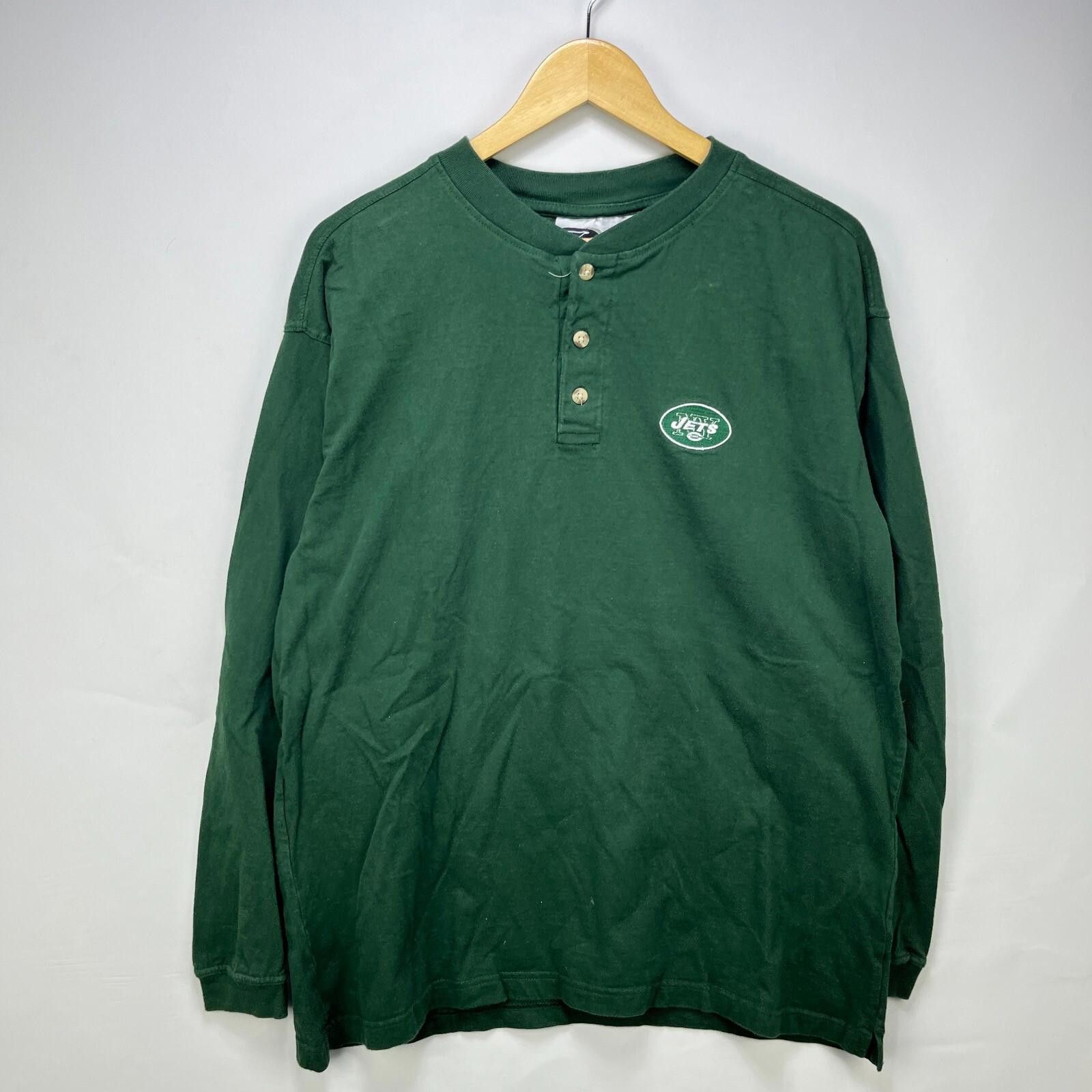Other Vintage 90s New York Jets Long Sleeve Shirt Large NFL Size ONE SIZE - 1 Thumbnail