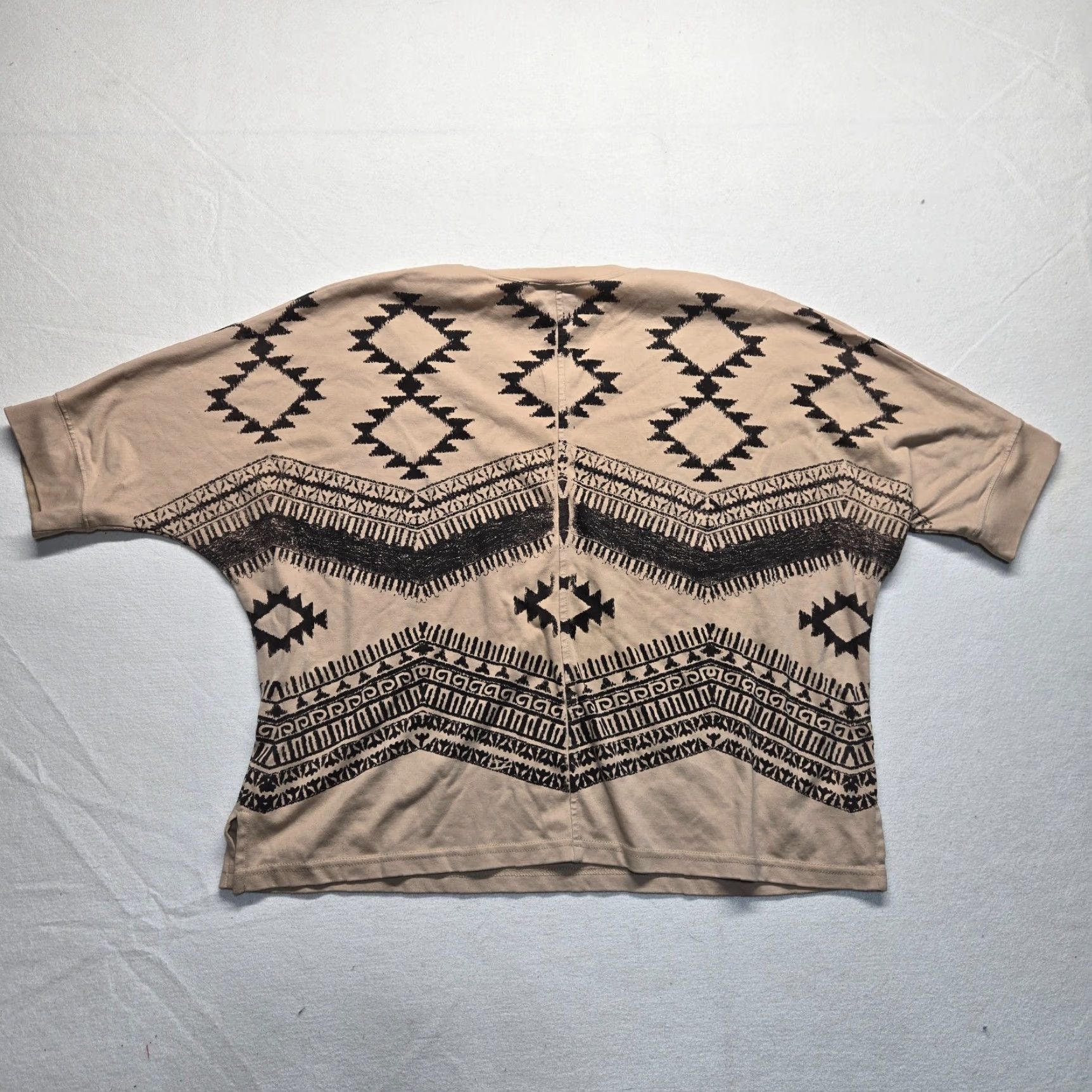 Vintage Links Sweater Aztec Pullover Adult 3X Brown Oversized Womens 3X Aztec-Style Pullover Sweater Brown 3X Womens Size XXL / US 16-18 / IT 52-54 - 7 Thumbnail