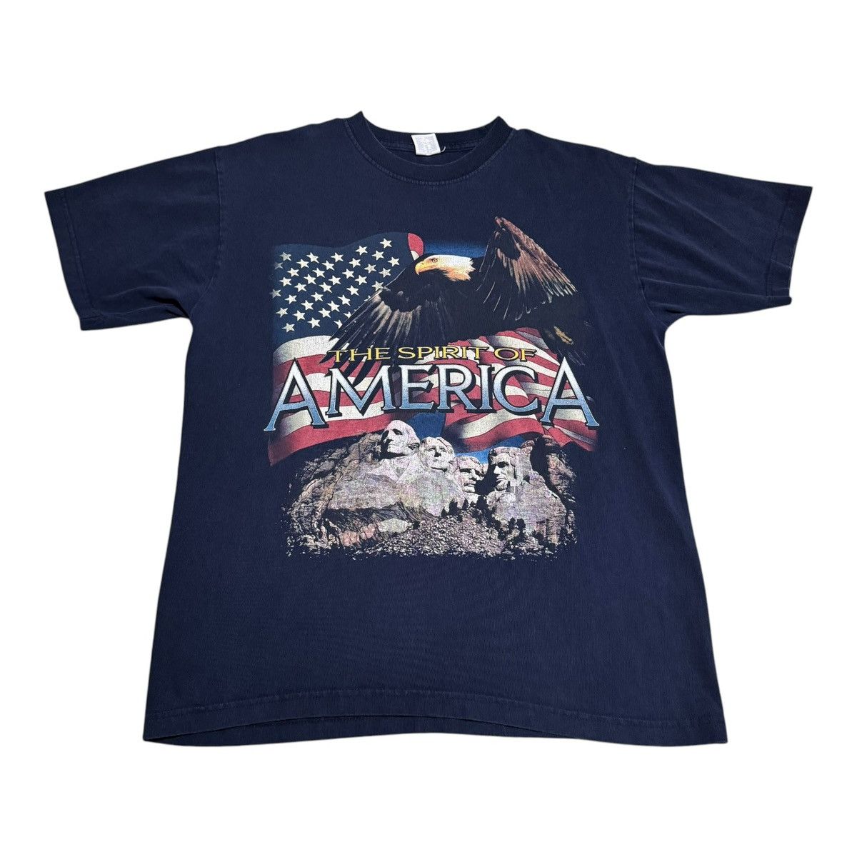 Other The Spirit America Mount Rushmore Eagle Shirt Adult Large Size US L / EU 52-54 / 3 - 1 Thumbnail