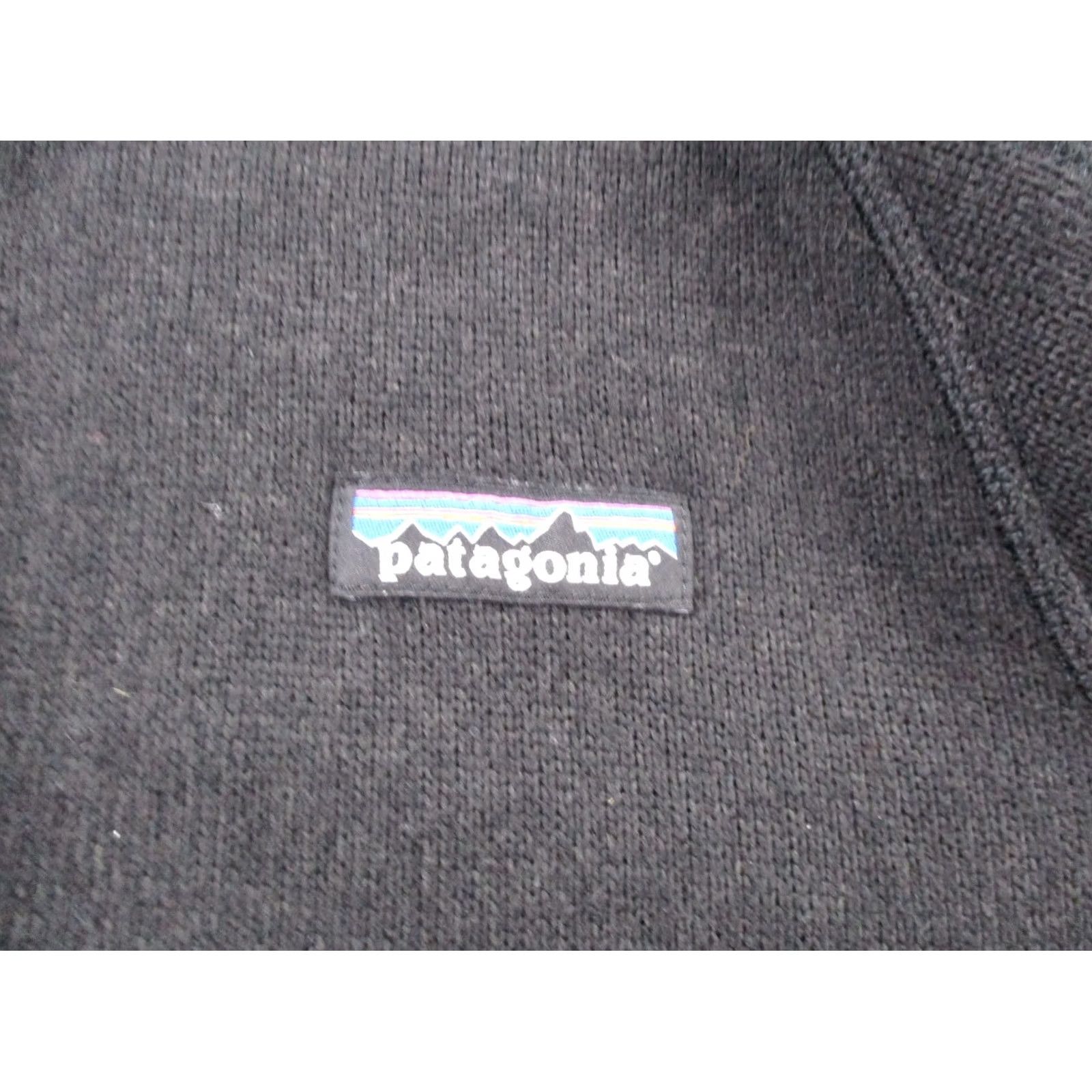 Patagonia Patagonia Jacket Womens M Better Sweater Jacket Windbreaker Outdoor Hiking Black 1/4 Zip Pockets Thermal Windproof Winter Fall Womens Size M / US 6-8 / IT 42-44 - 6 Thumbnail
