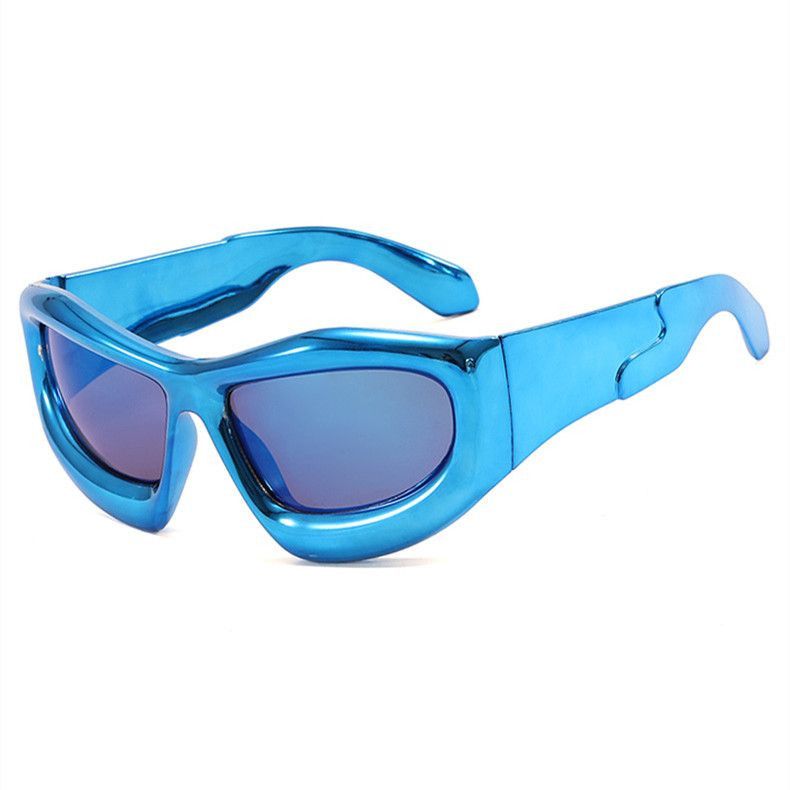 Electric Visual Punk Street ins style custom avant-garde sunglasses Size ONE SIZE - 3 Thumbnail