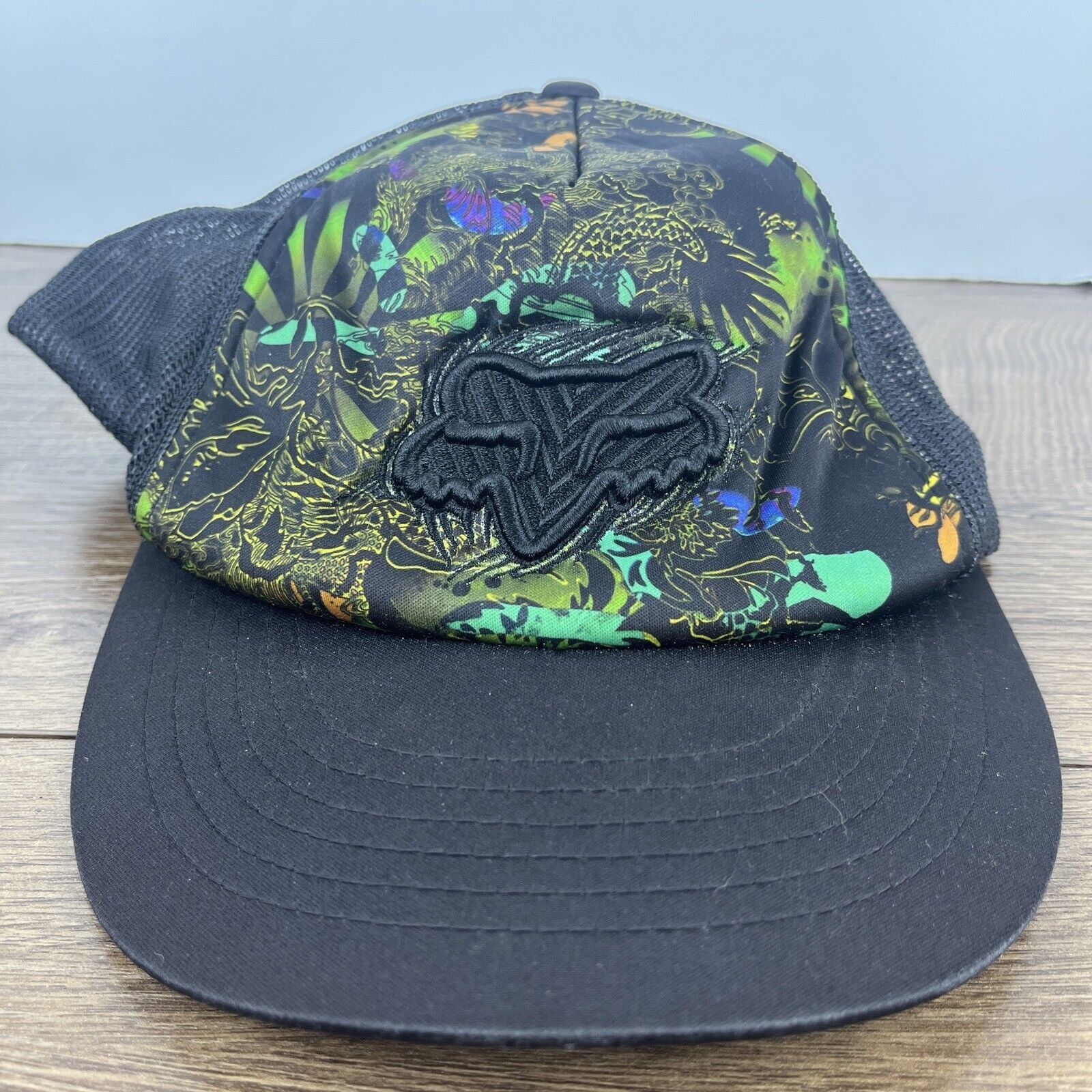 Fox Racing Fox Snapback Hat Fox Black Hat Adjustable Adult Size Black H Size ONE SIZE - 1 Thumbnail