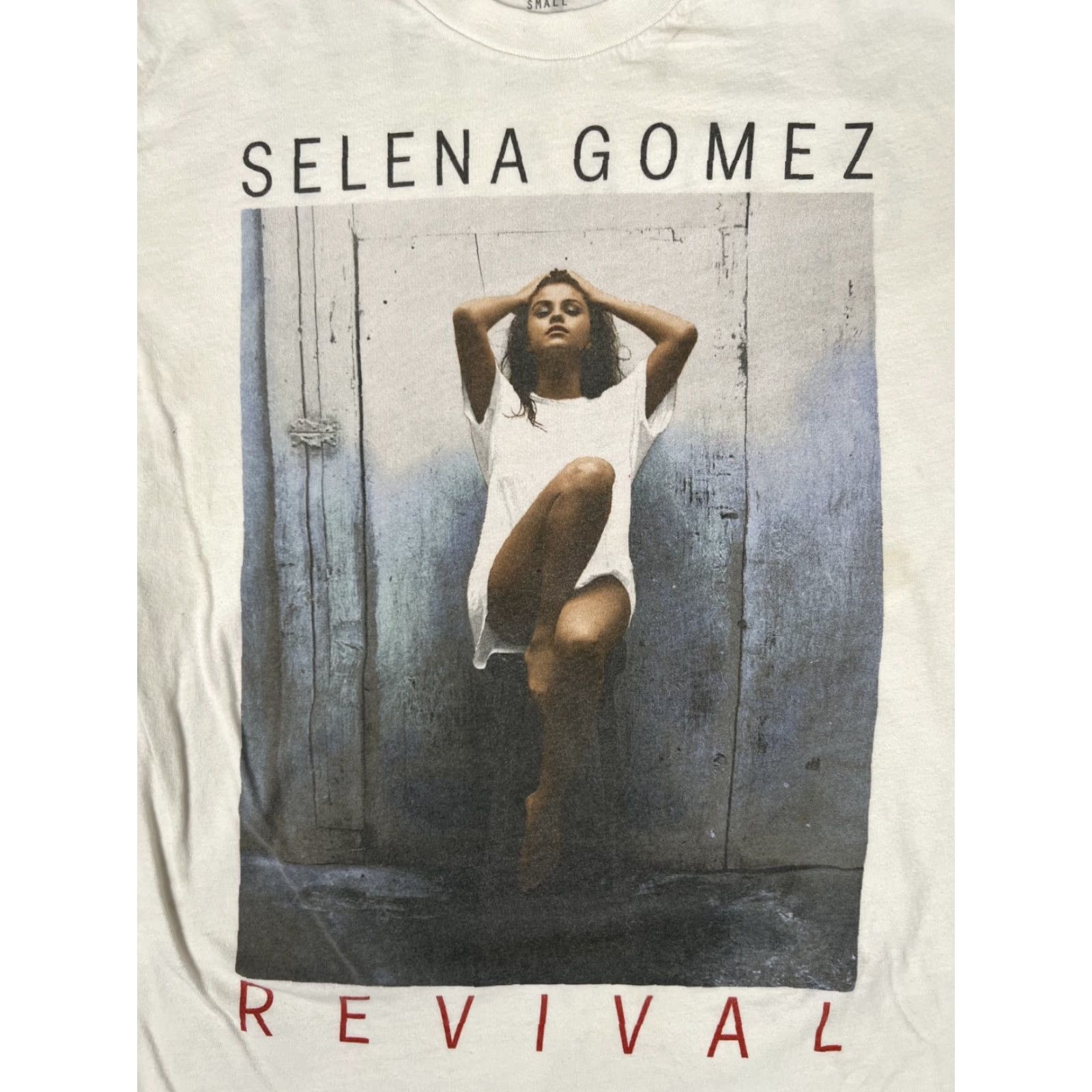 Vintage Selena Gomez Shirt T-Shirt 2016 Revival Tour Concert Small S Black Cotton Crew Neck Short Sleeve Unisex Adults Music Vintage No (Note: with stains) Size US S / EU 44-46 / 1 - 2 Thumbnail