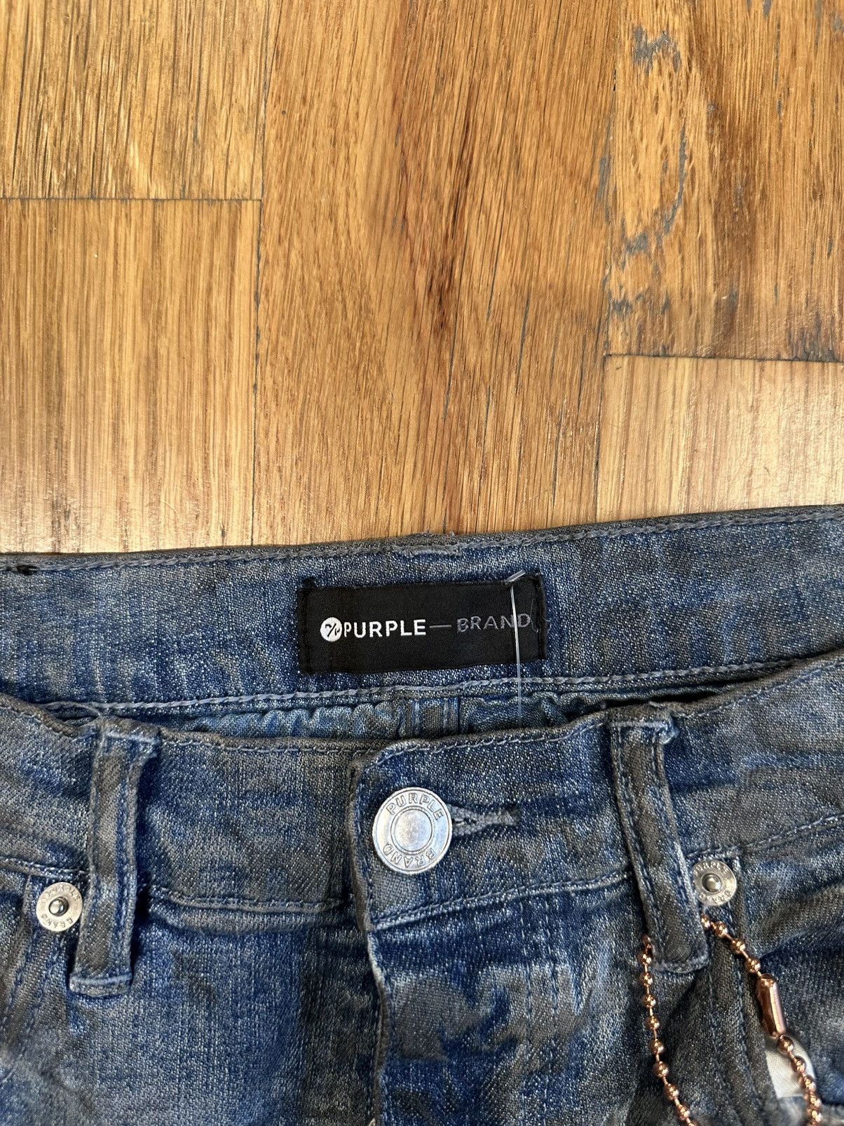 Purple Brand Purple Brand Blue Dyed Denim Jeans Size 30 Size US 30 / EU 46 - 3 Thumbnail