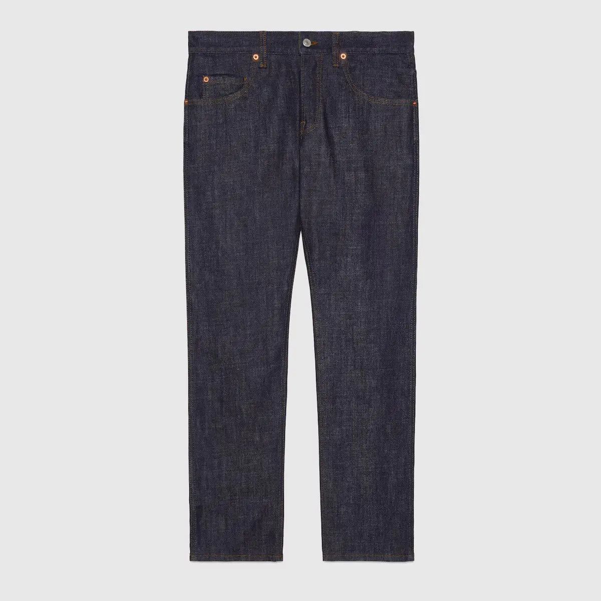 Gucci o1mt1gz0725 Tapered Washed Jeans in Navy Size US 29 - 1 Thumbnail