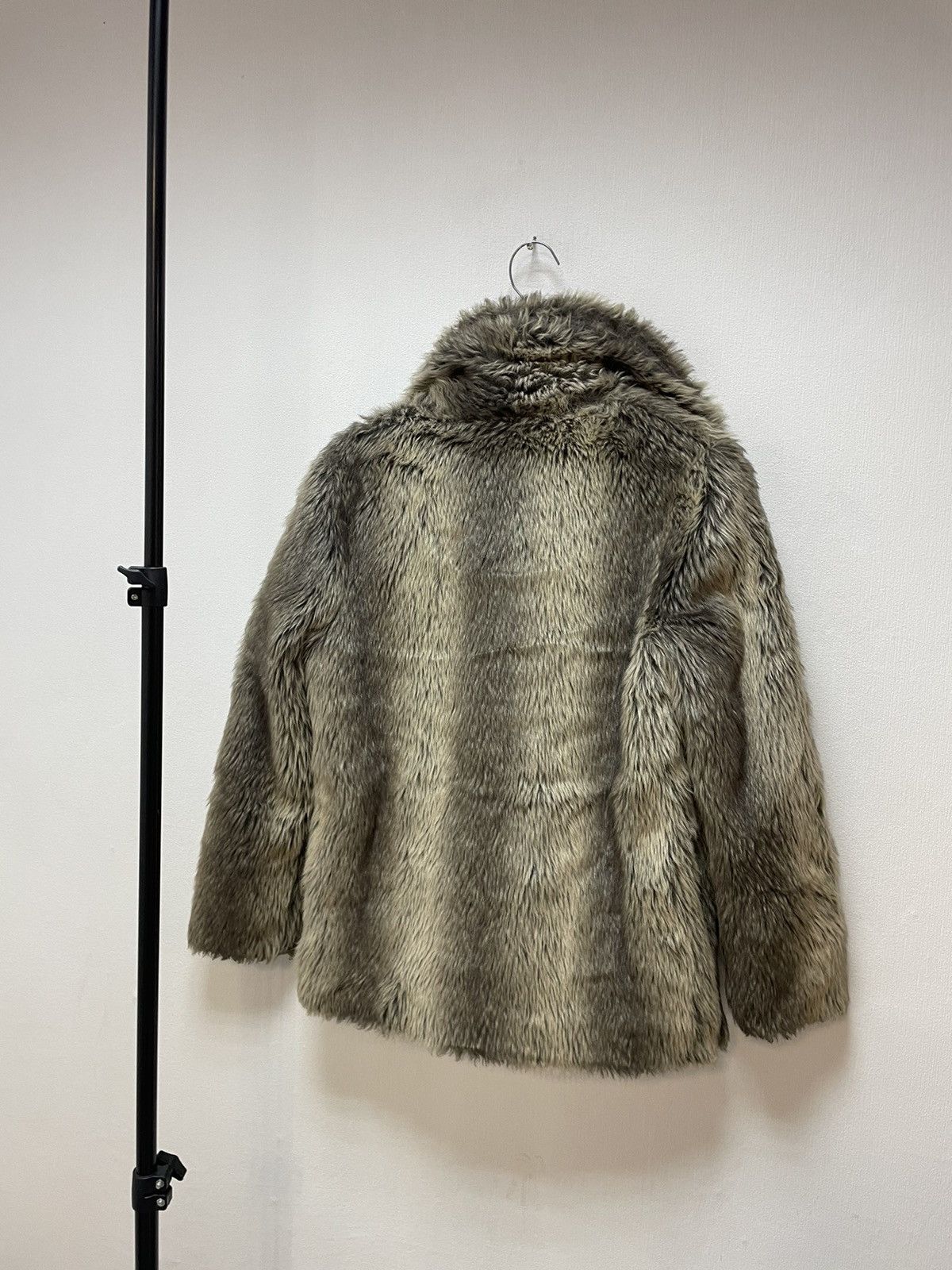 Designer × Japanese Brand × Vintage Forever Twentyone Faux Fur Jacket Coat Size S / US 4 / IT 40 - 9 Thumbnail