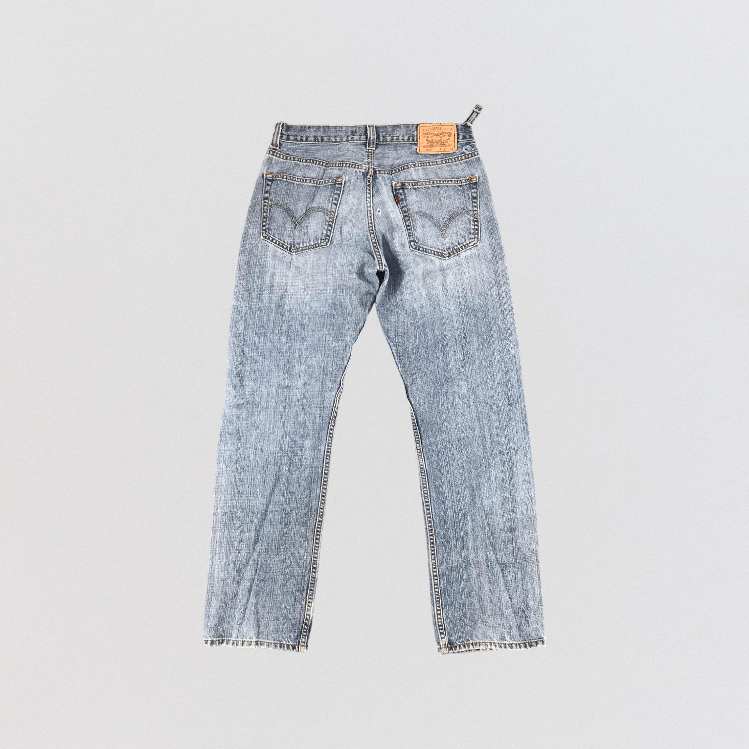 Levi's Vintage Distress Levis 505 Jeans-JM1028 Size US 32 / EU 48 - 2 Thumbnail