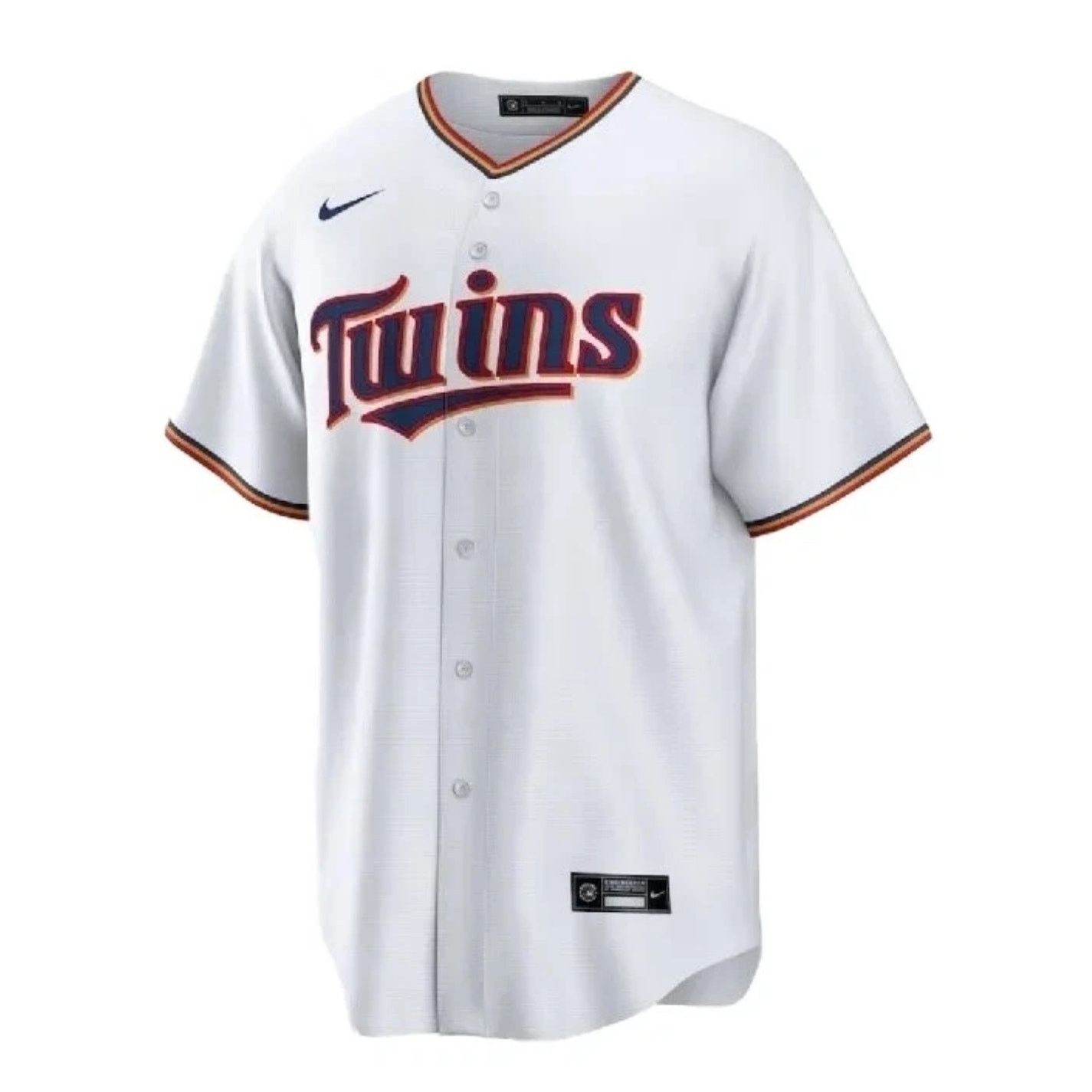 New Nike Minnesota Twins Replica Home Baseball Jersey Sz XL