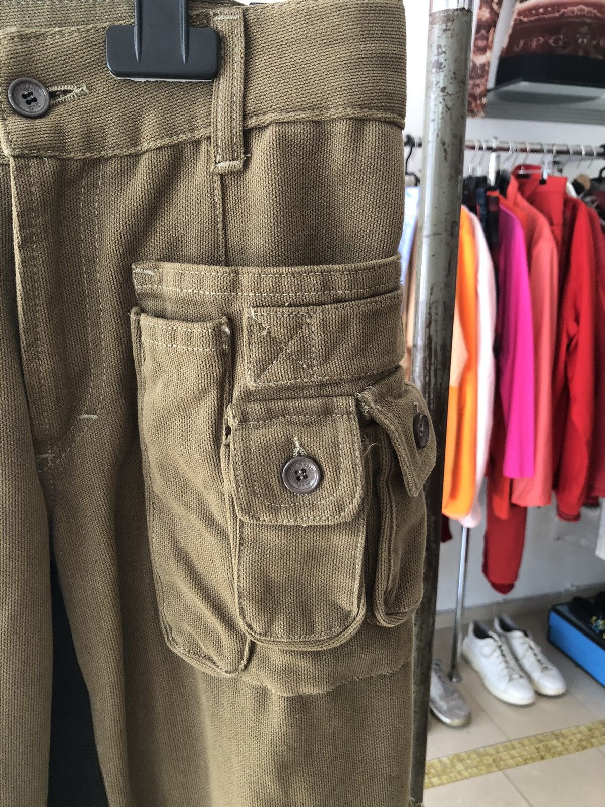 Dolce & Gabbana 2003 Bondage parachute cargo military pants Size US 32 / EU 48 - 3 Thumbnail