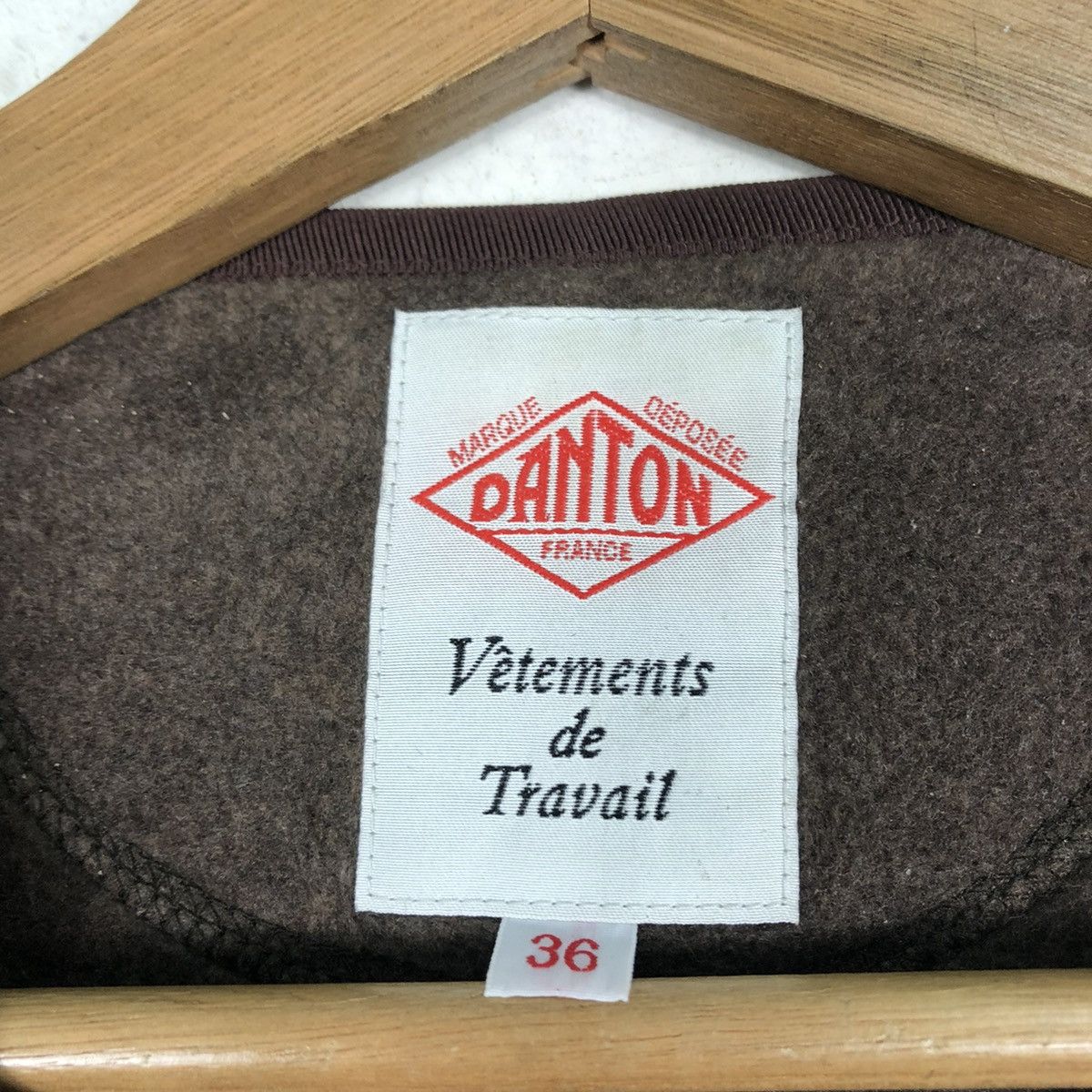Danton × Japanese Brand 🔥VINTAGE CHORE WOOL JACKET DANTON ISSEY MIYAKE Size M / US 6-8 / IT 42-44 - 17 Thumbnail