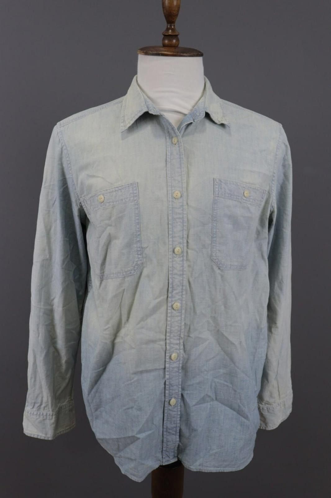 Denim & Supply Ralph Lauren Men Denim & Supply Ralph Lauren Blue Denim Over Shirt XL Size US XL / EU 56 / 4 - 1 Thumbnail