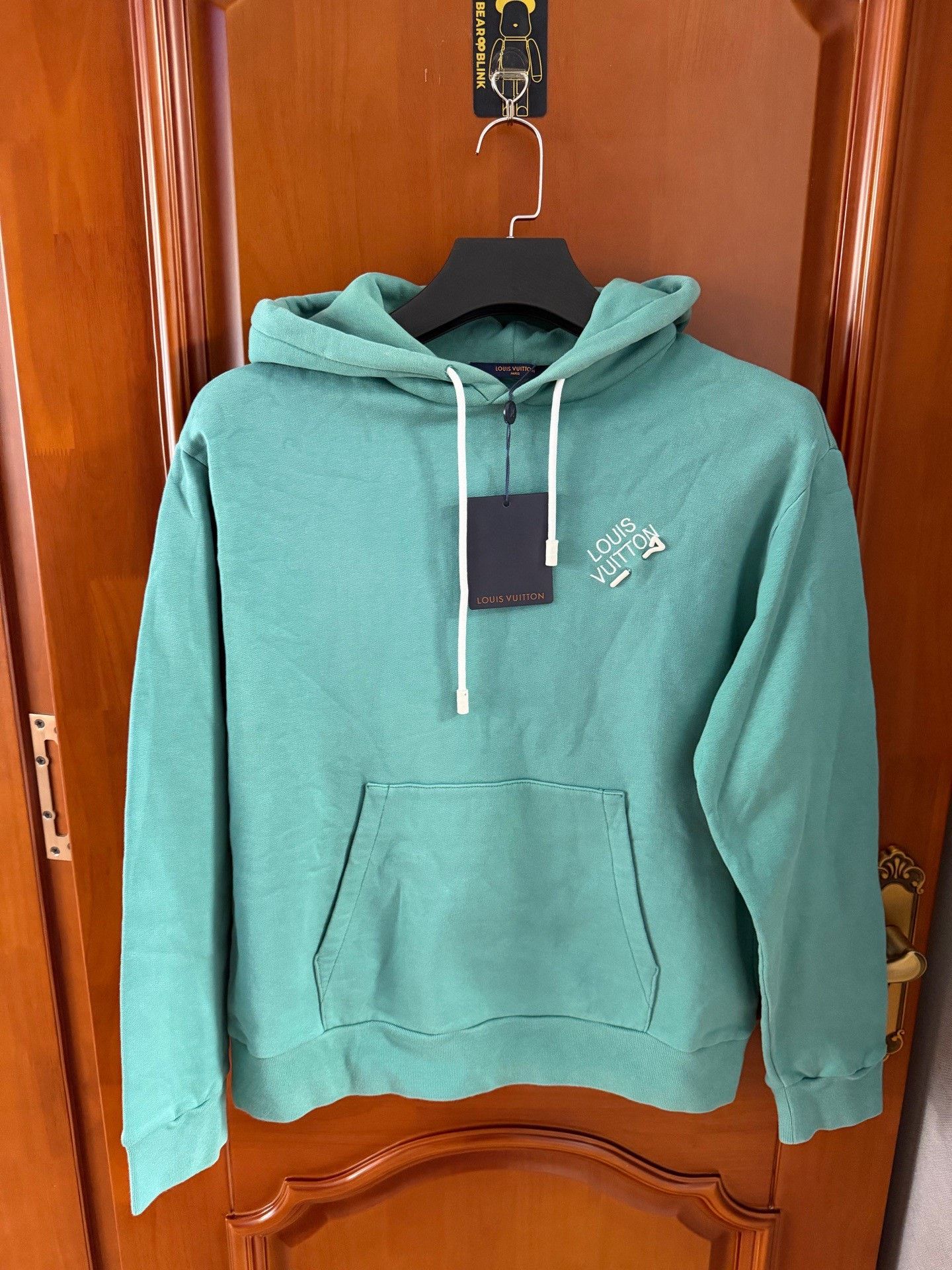 Louis Vuitton Louis Vuitton Green Hoodie m Men Size US M / EU 48-50 / 2 - 1 Thumbnail