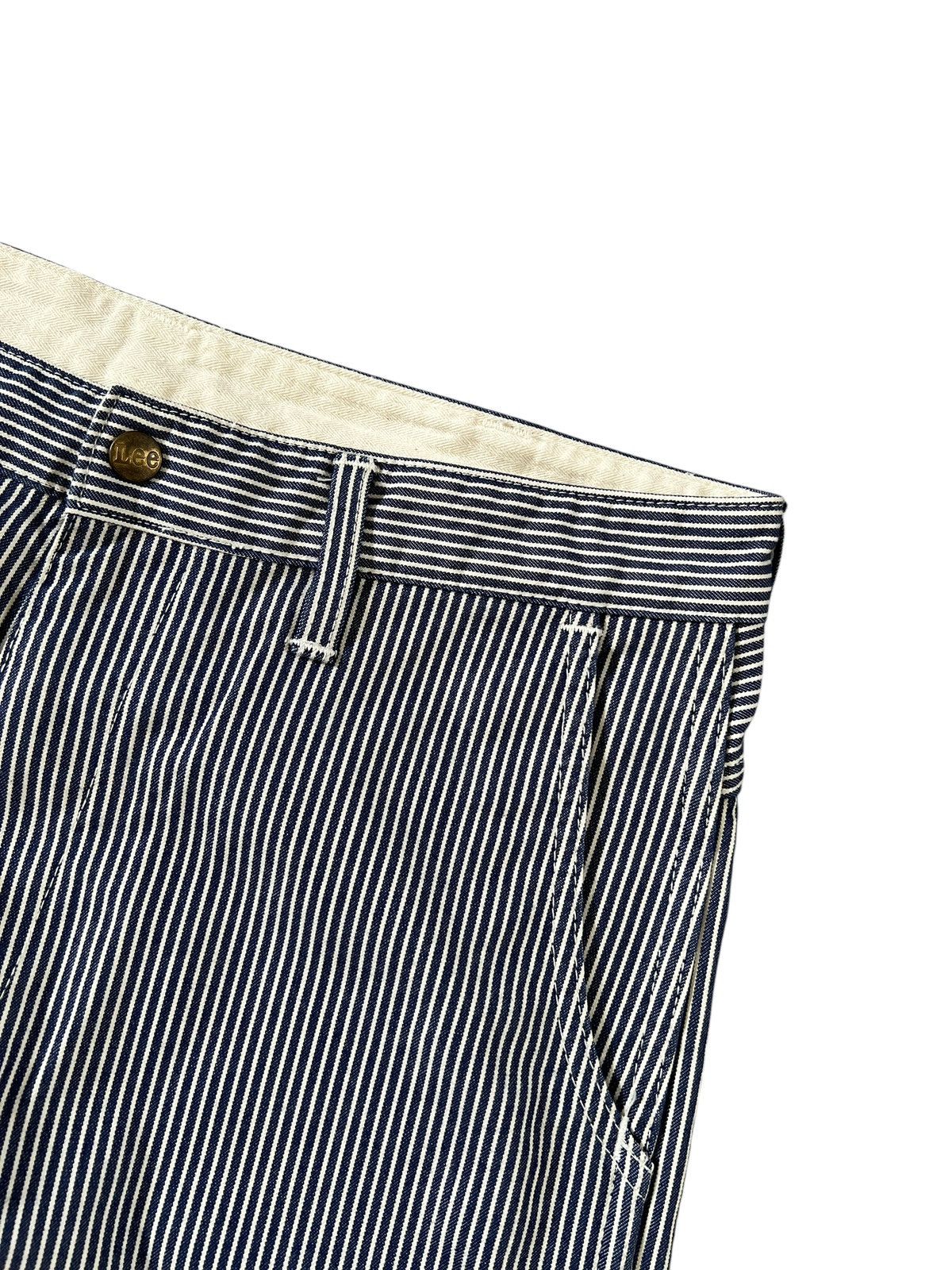 Lee Lee Hickory Stripe Worker Cargo Pants Size US 32 / EU 48 - 6 Thumbnail